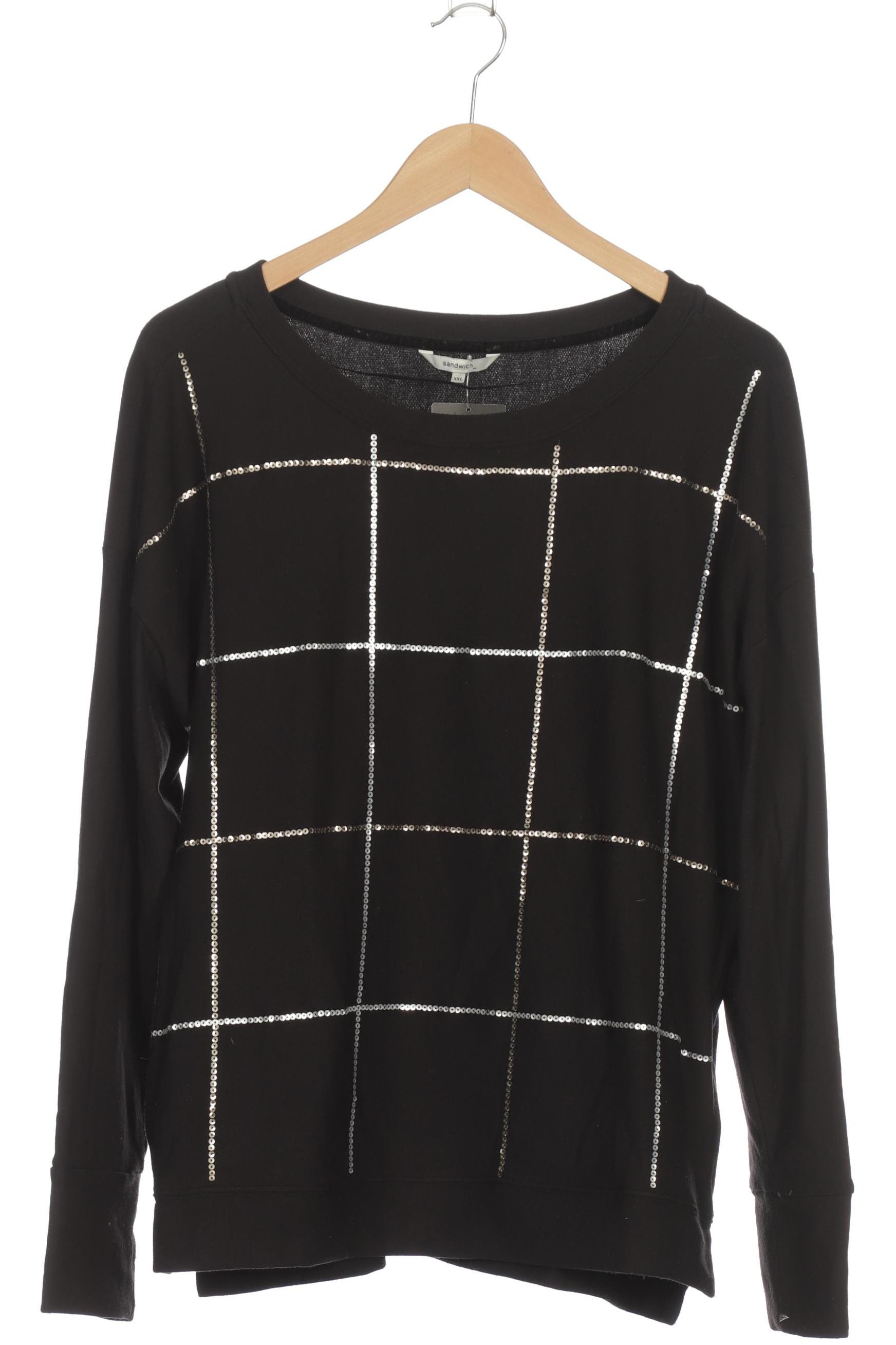 

sandwich_ Damen Sweatshirt, schwarz, Gr.