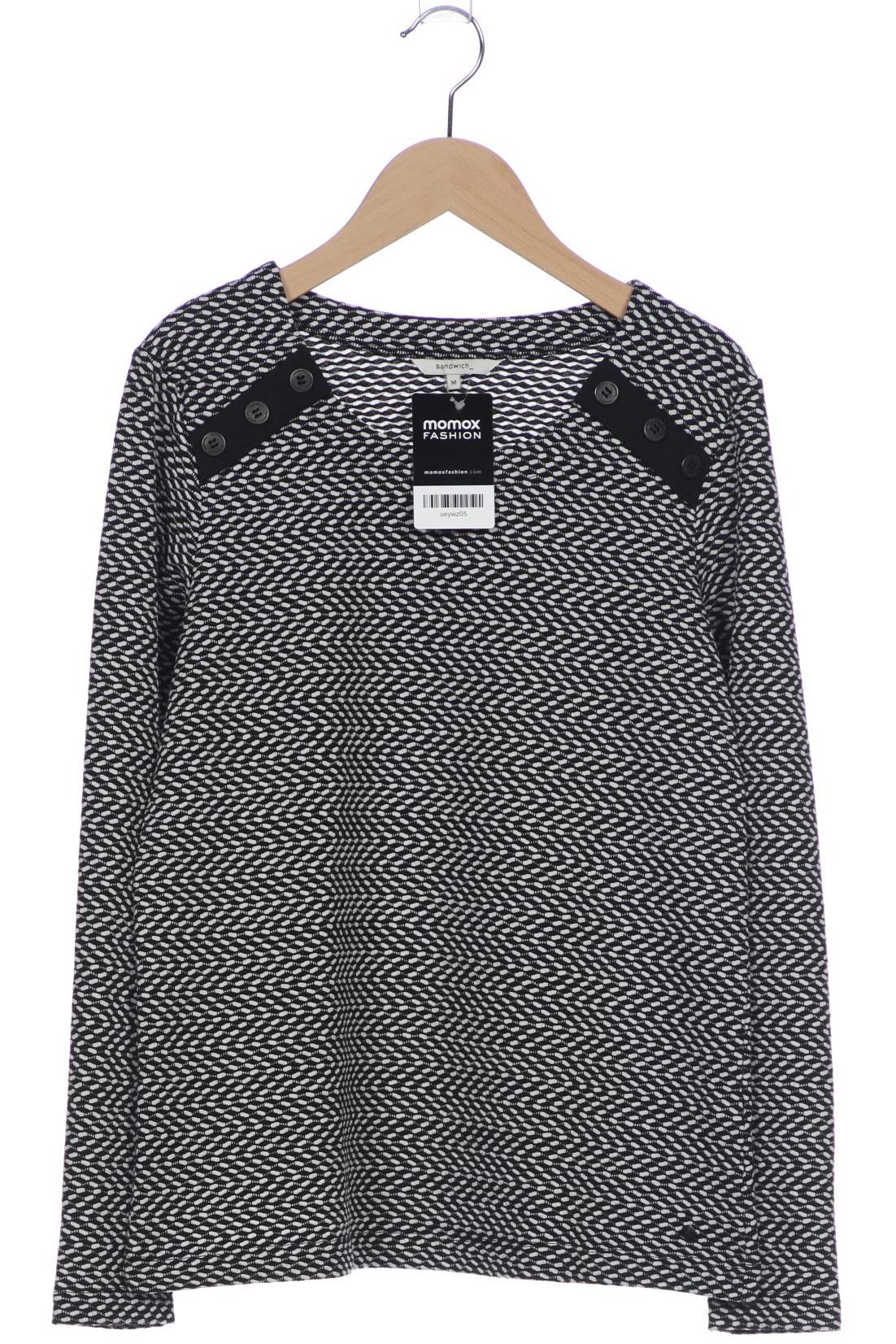 

sandwich_ Damen Sweatshirt, schwarz, Gr. 38