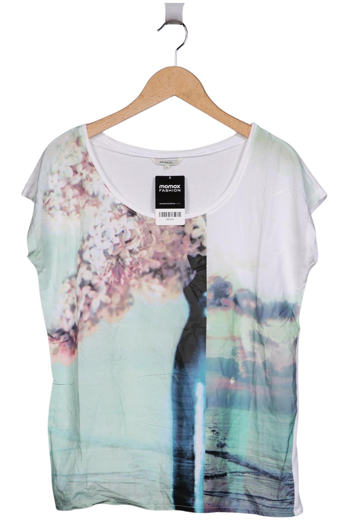 

sandwich_ Damen T-Shirt, weiß, Gr. 36