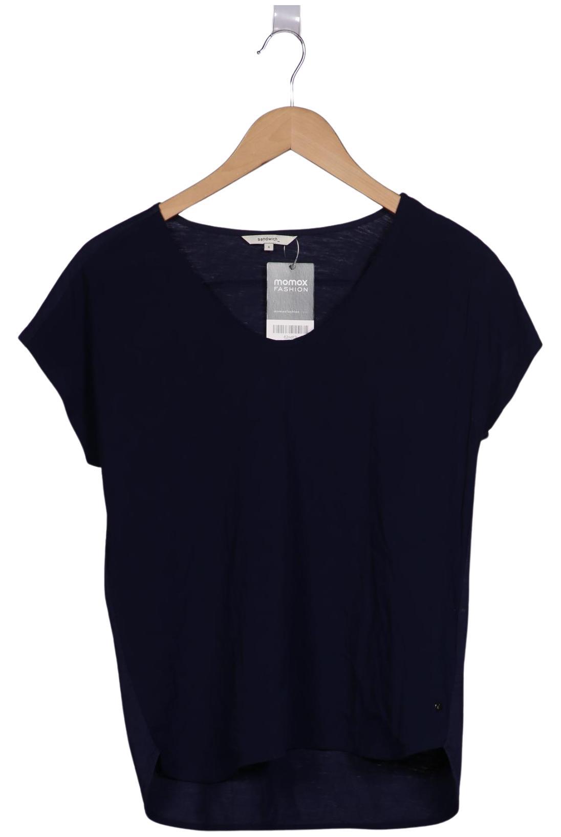 

sandwich_ Damen T-Shirt, marineblau, Gr. 36