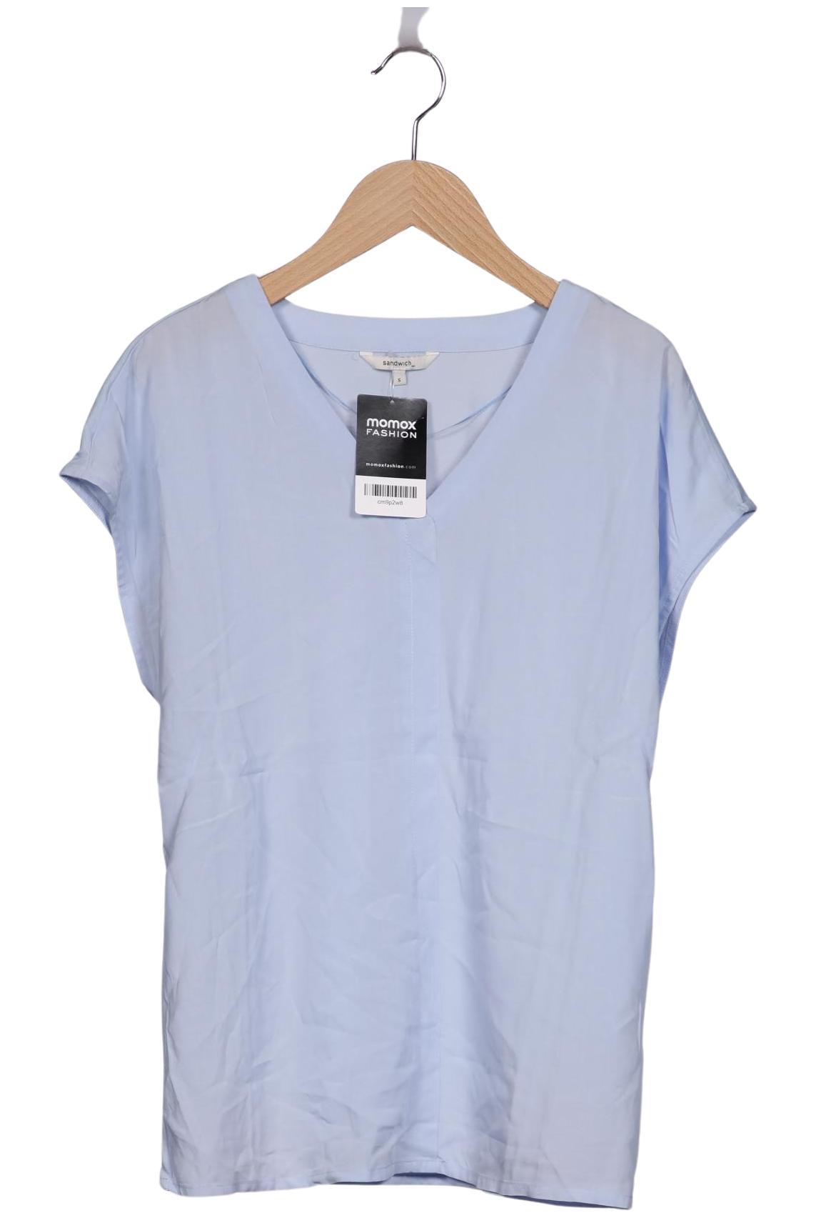 

sandwich_ Damen T-Shirt, hellblau, Gr. 36