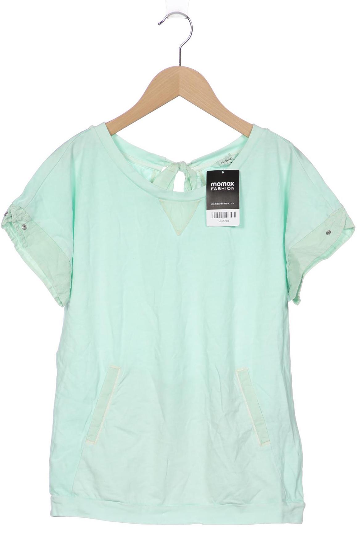 

sandwich_ Damen T-Shirt, türkis, Gr. 36