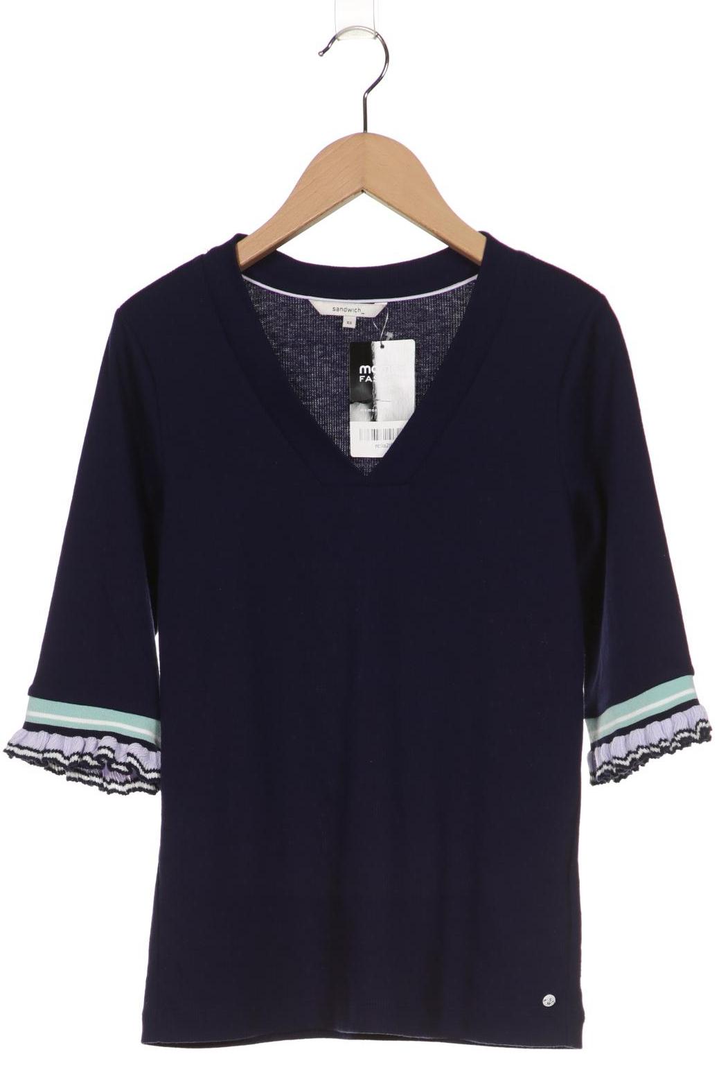 

sandwich_ Damen T-Shirt, marineblau