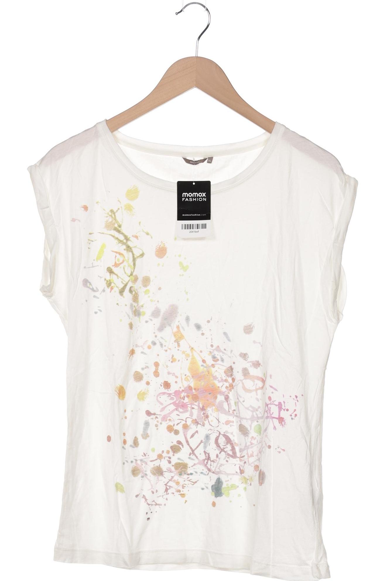 

sandwich_ Damen T-Shirt, cremeweiß, Gr. 44