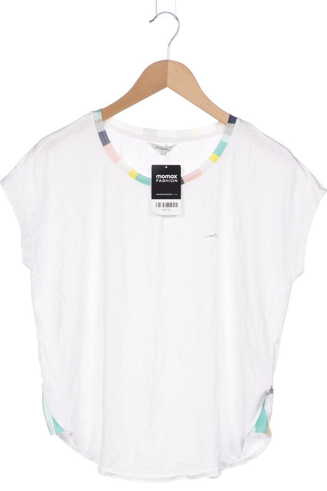 

sandwich_ Damen T-Shirt, weiß, Gr. 42