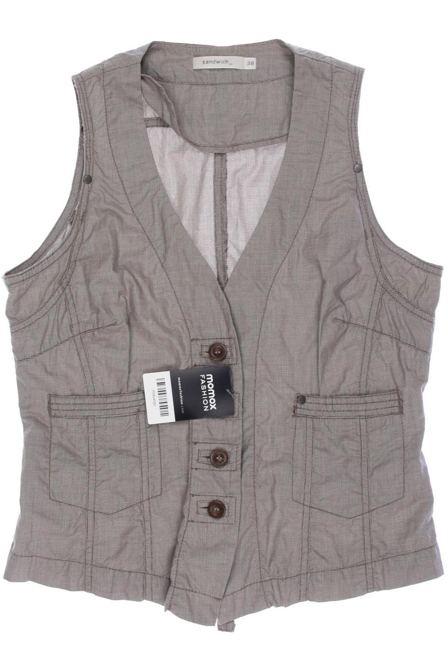 

sandwich_ Damen Weste, beige, Gr. 38