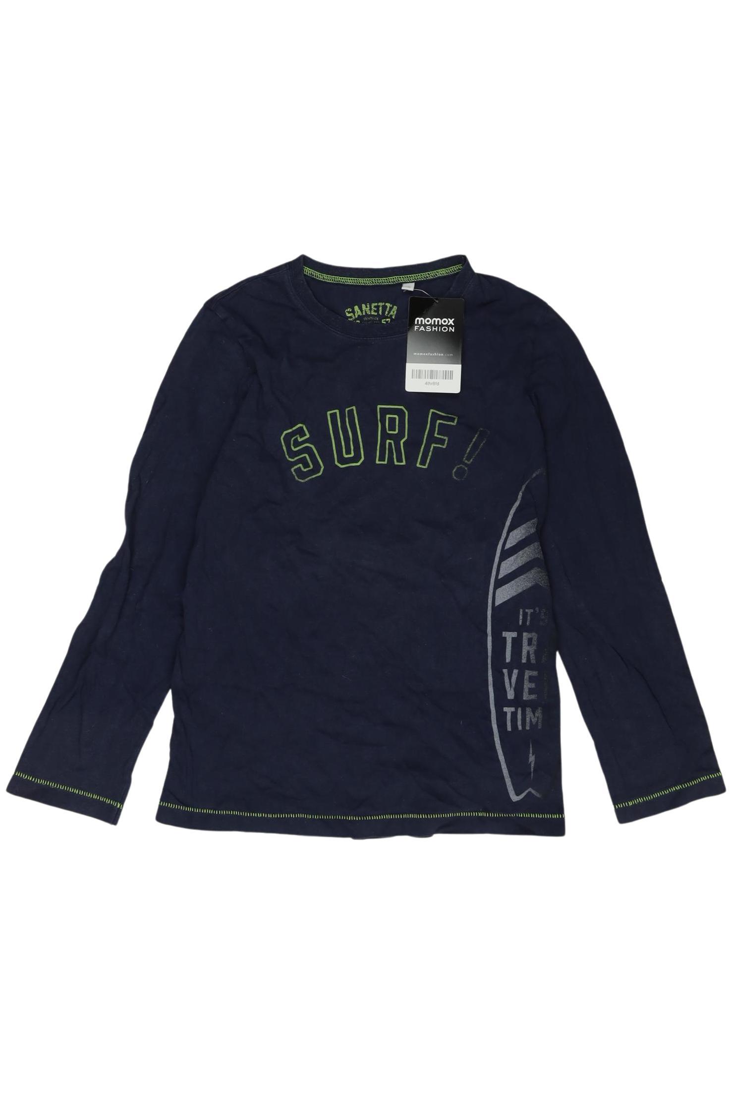 

Sanetta Jungen Langarmshirt, marineblau, Gr. 140