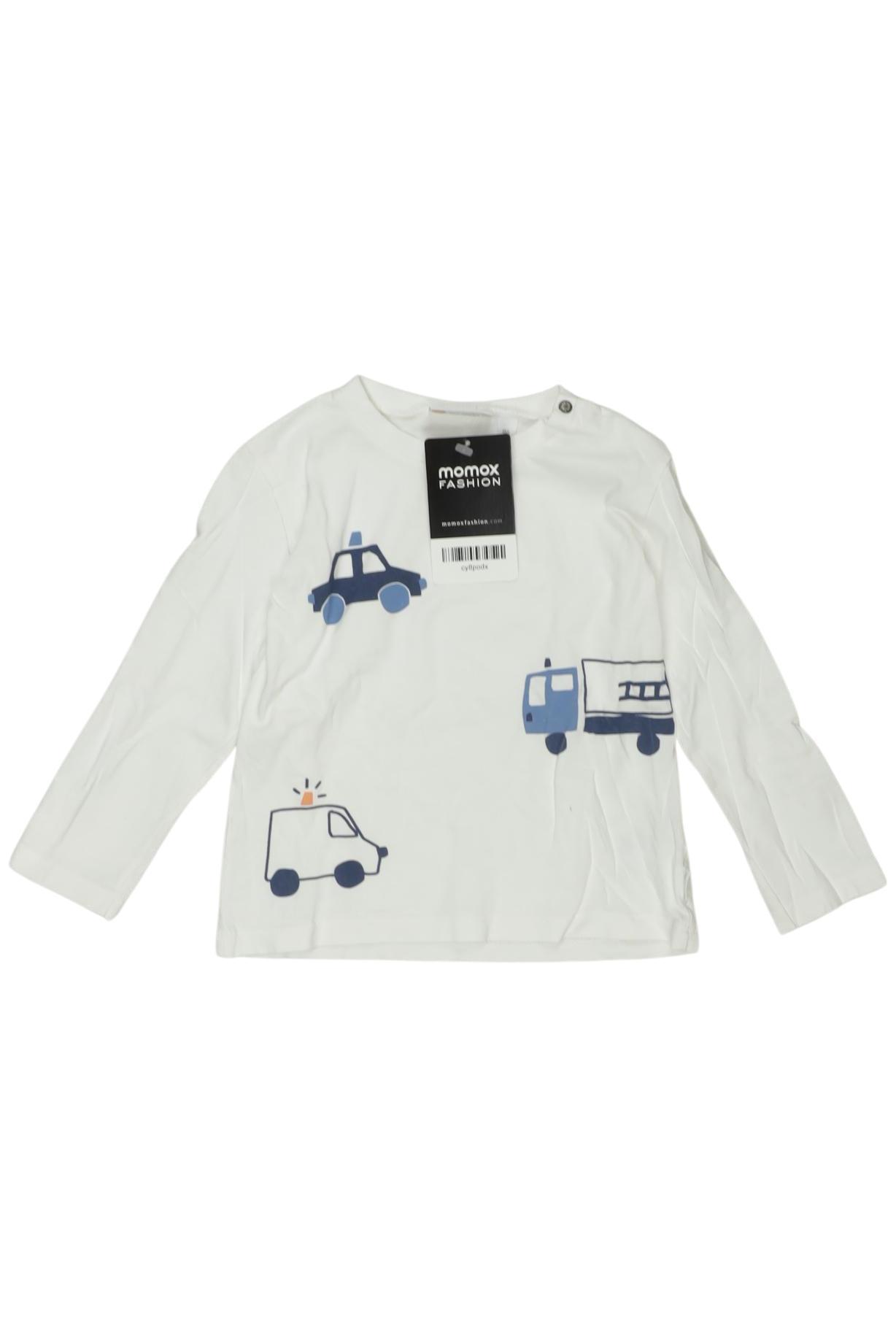 

Sanetta Jungen Langarmshirt, weiß, Gr. 86