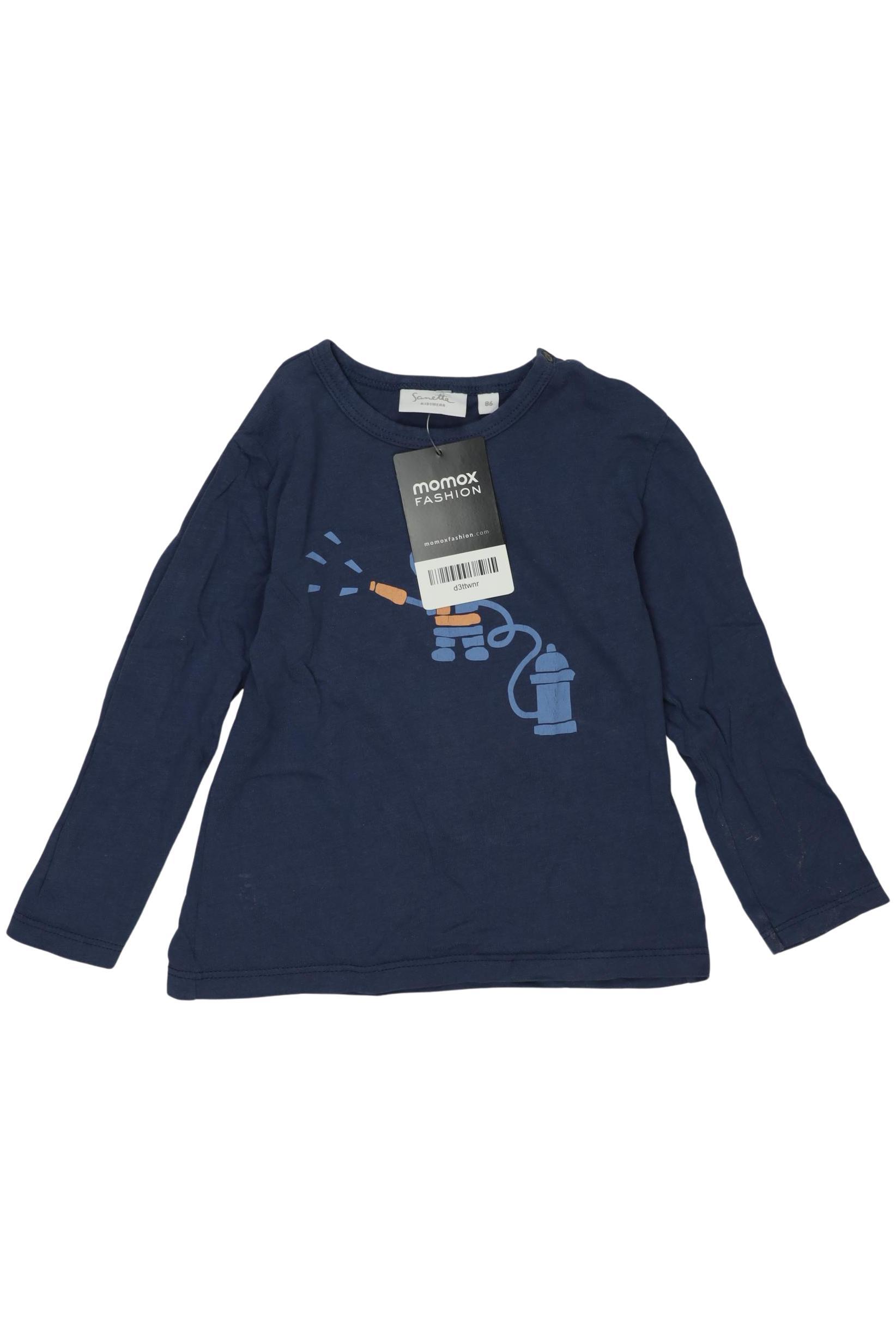 

Sanetta Jungen Langarmshirt, marineblau, Gr. 86