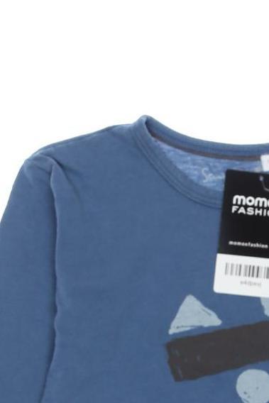 Thumbnail - Sanetta Jungen Langarmshirt, blau, Gr. 92