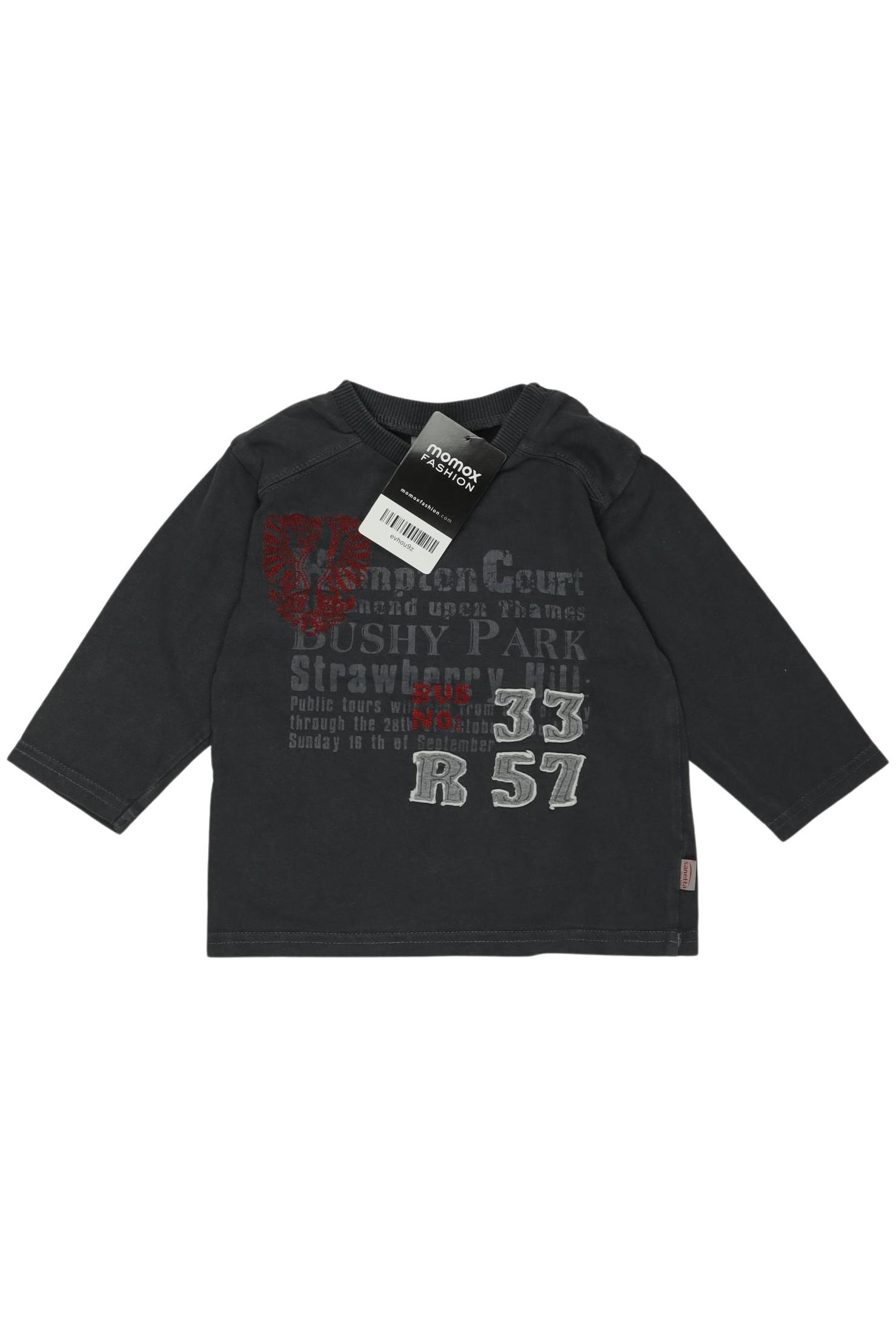 

Sanetta Jungen Langarmshirt, grau, Gr. 74