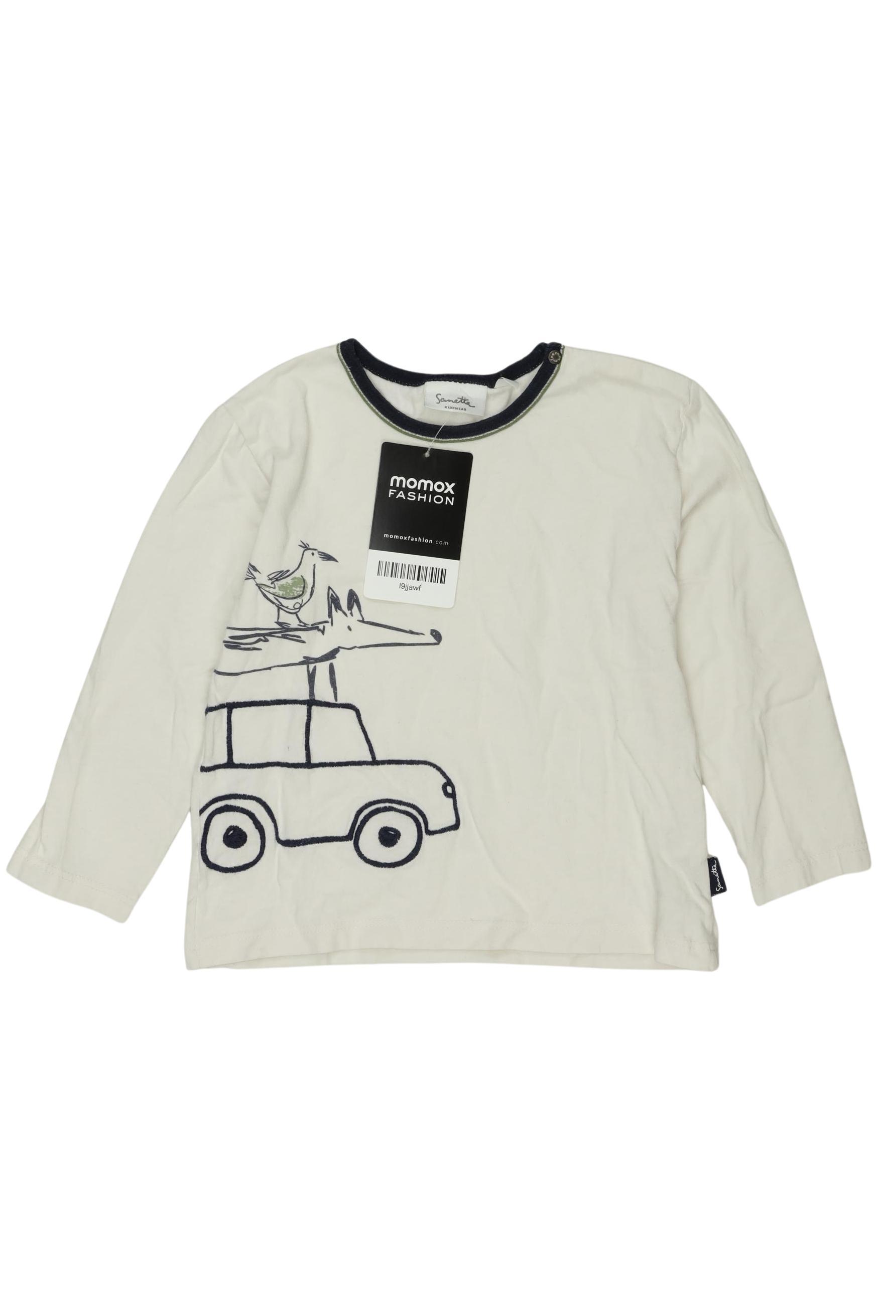 

Sanetta Jungen Langarmshirt, cremeweiß, Gr. 86