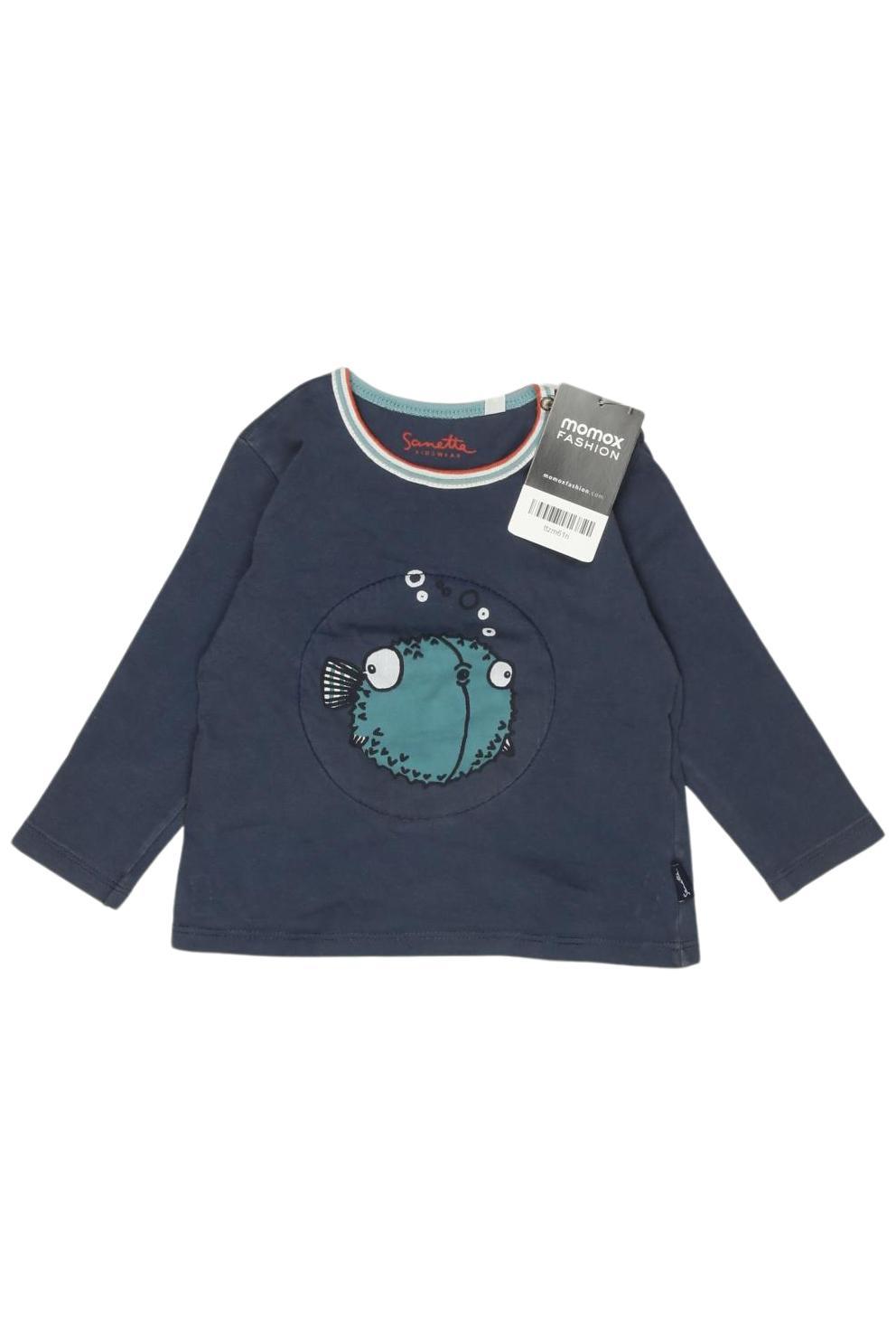 

Sanetta Jungen Langarmshirt, marineblau, Gr. 74