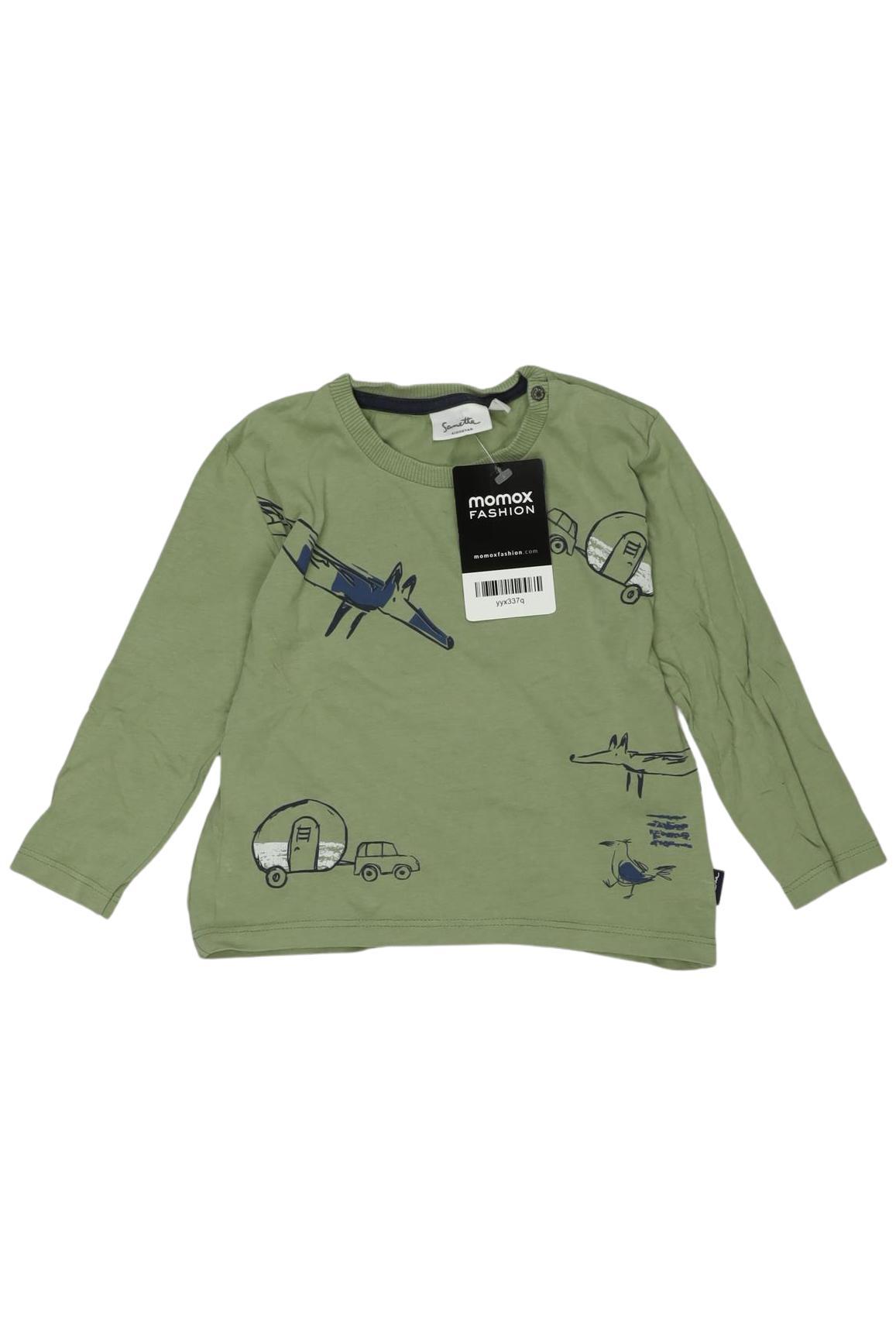 

Sanetta Jungen Langarmshirt, grün, Gr. 86