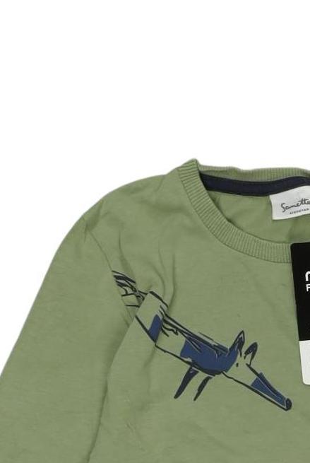 Thumbnail - Sanetta Jungen Langarmshirt, grün, Gr. 86