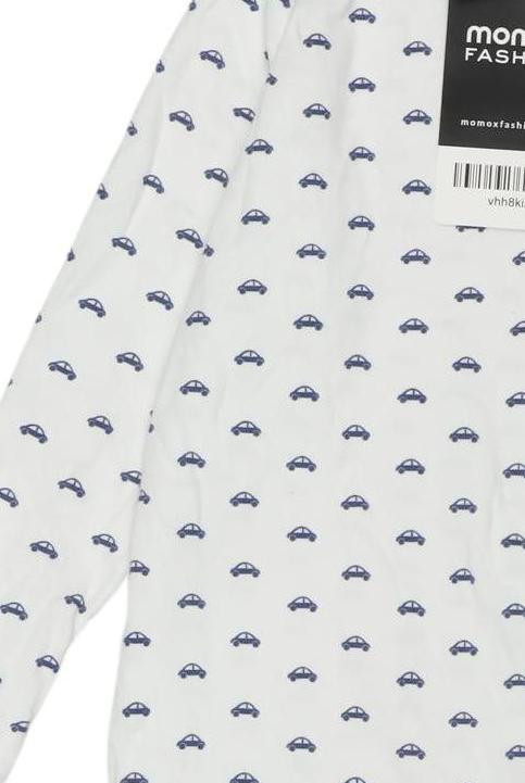 Thumbnail - Sanetta Jungen Strampler, weiß, Gr. 68