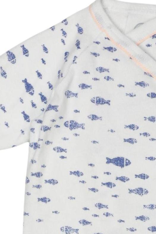 Thumbnail - Sanetta Jungen Strampler, mehrfarbig, Gr. 56