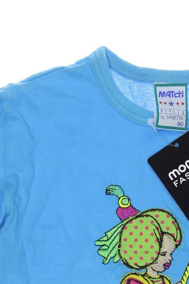 Thumbnail - Sanetta Mädchen T-Shirt, blau, Gr. 80