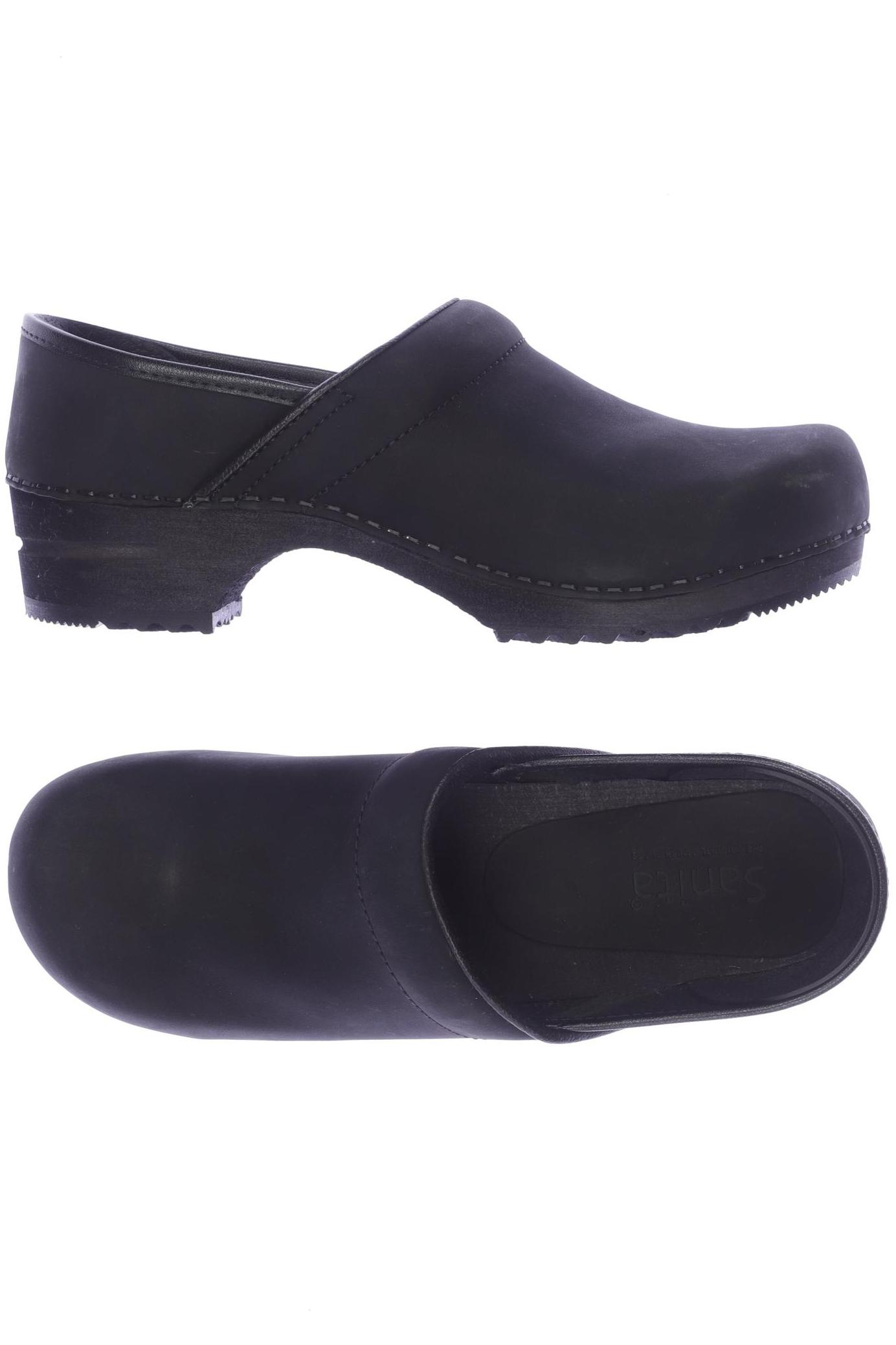 

Sanita Damen Halbschuh, schwarz, Gr. 38
