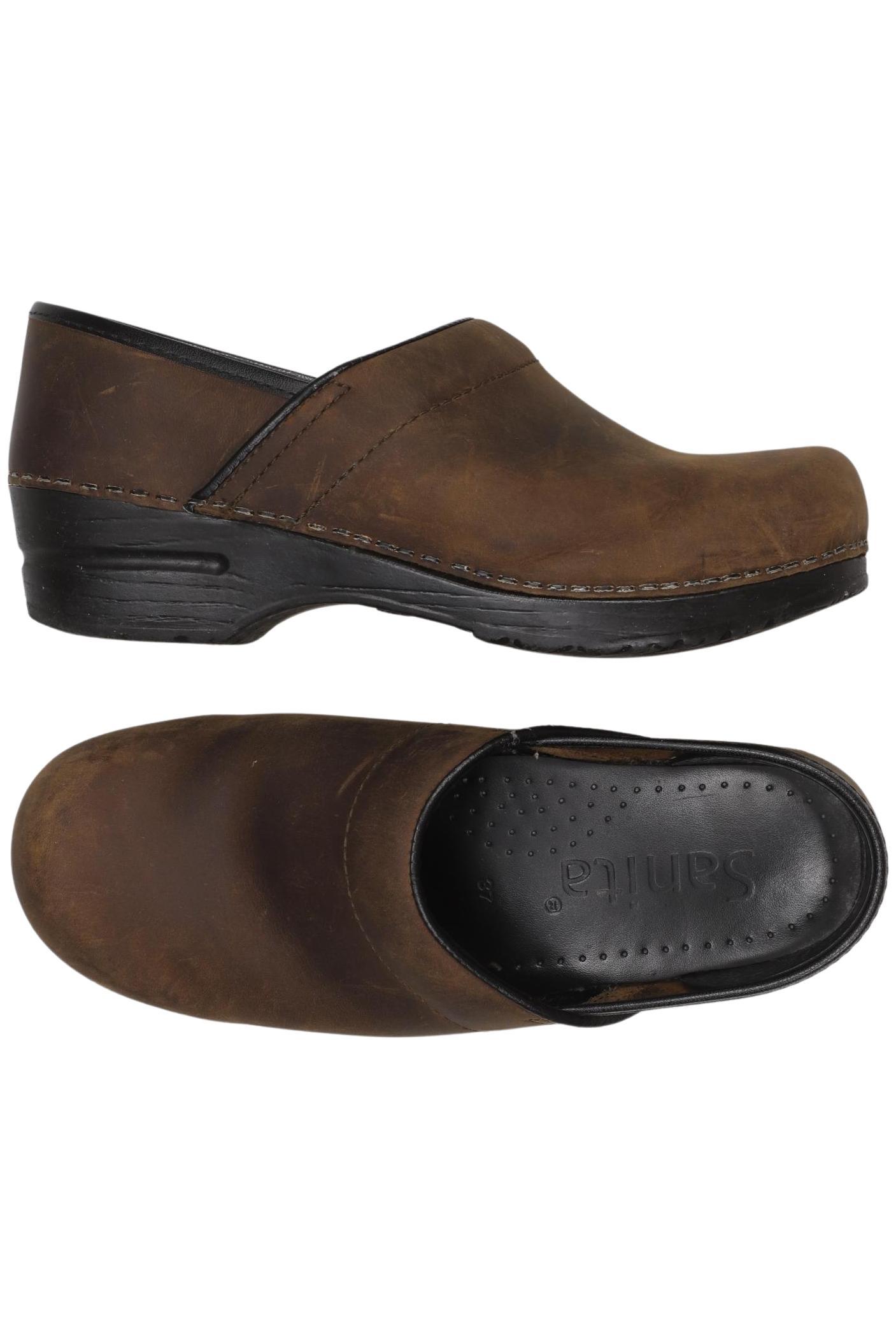 

Sanita Damen Halbschuh, braun, Gr. 37