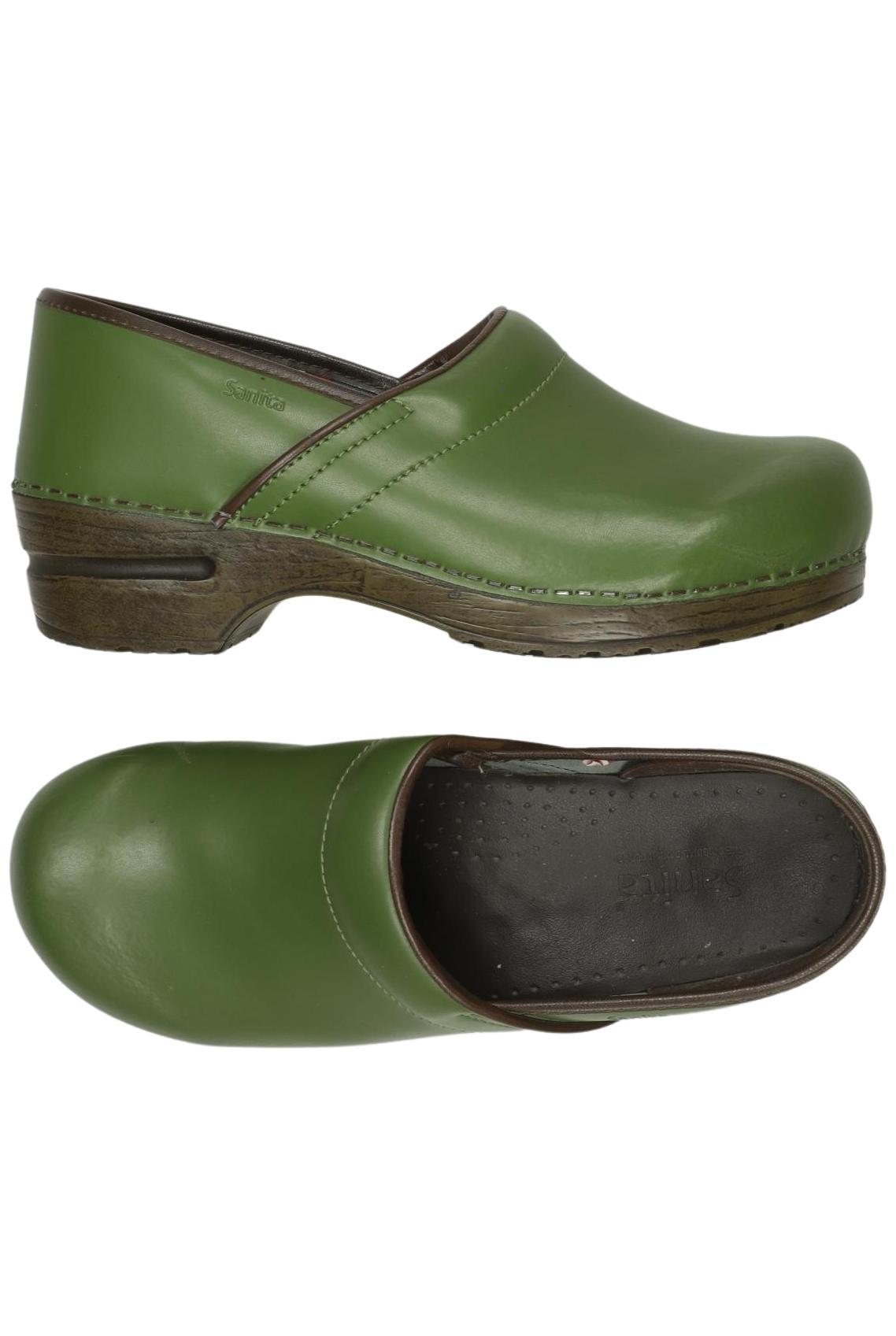

Sanita Damen Halbschuh, grün, Gr. 40