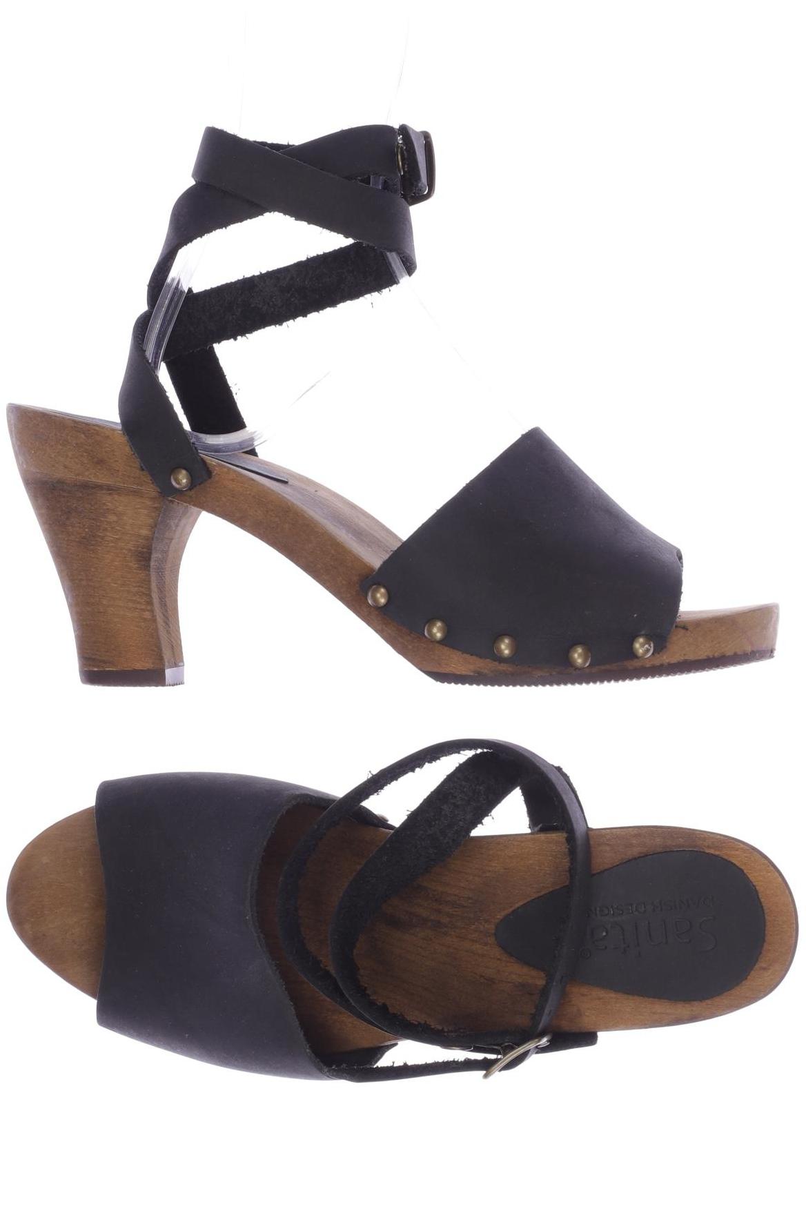 

Sanita Damen Sandale, schwarz, Gr. 37