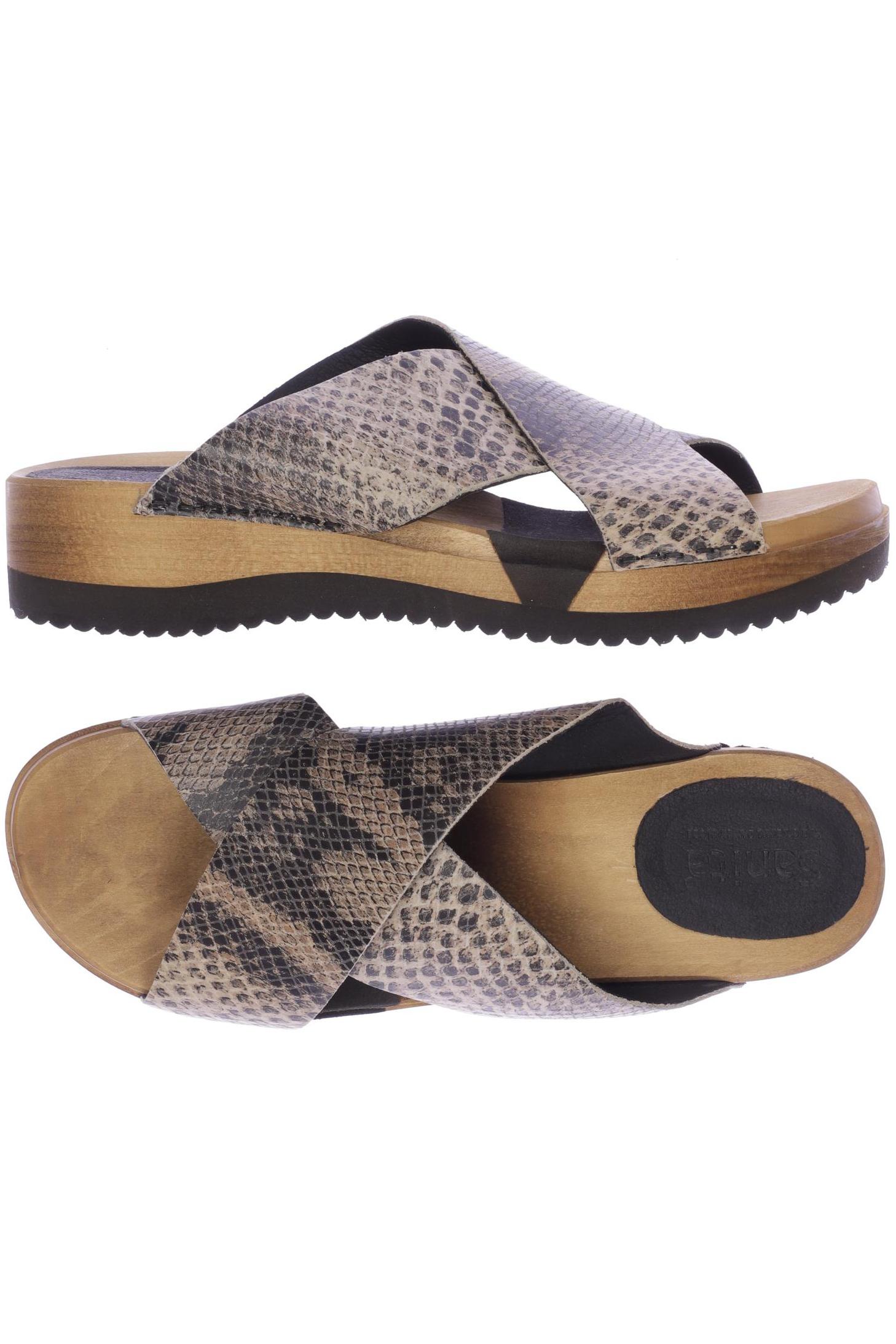 

Sanita Damen Sandale, beige, Gr. 40