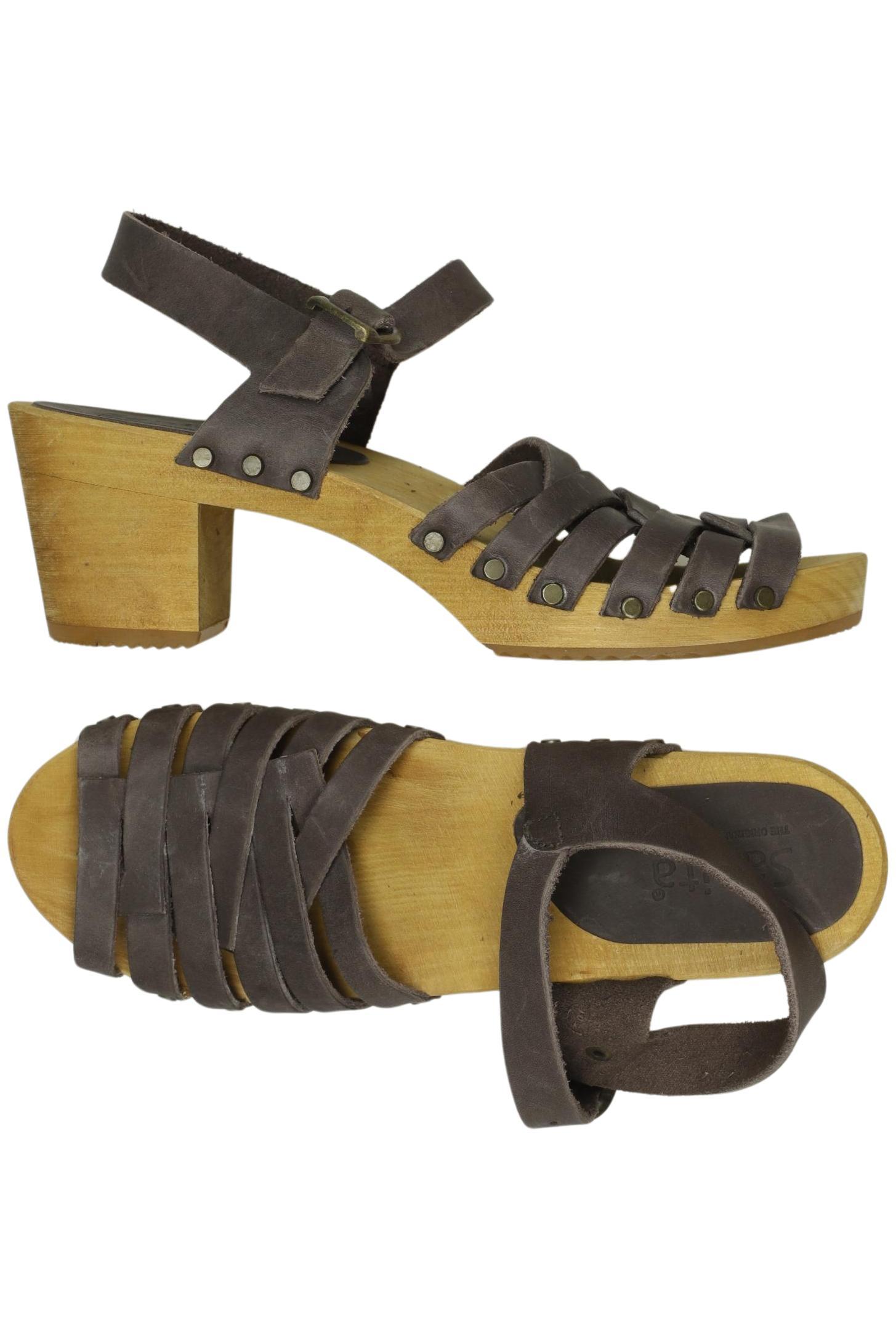 

Sanita Damen Sandale, braun, Gr. 38