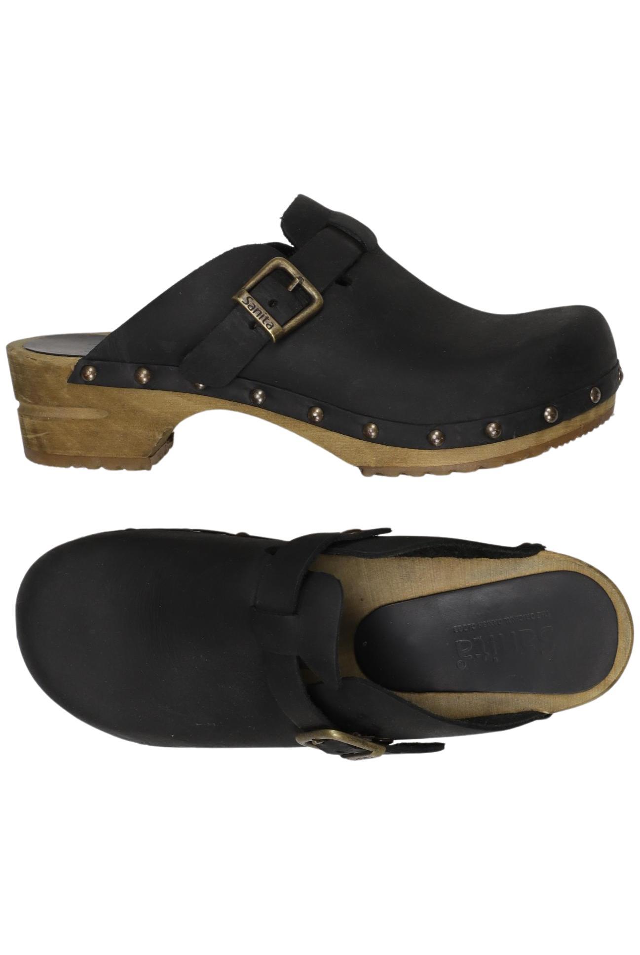 

Sanita Damen Sandale, schwarz, Gr. 37