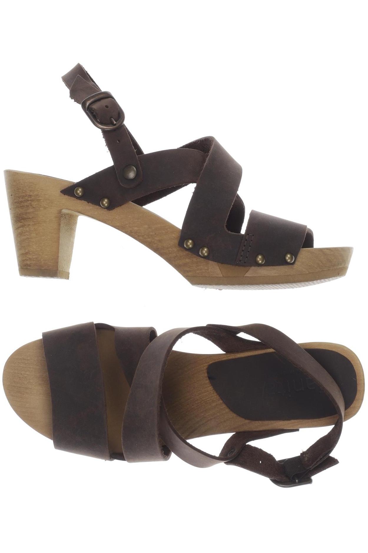 

Sanita Damen Sandale, braun, Gr. 36