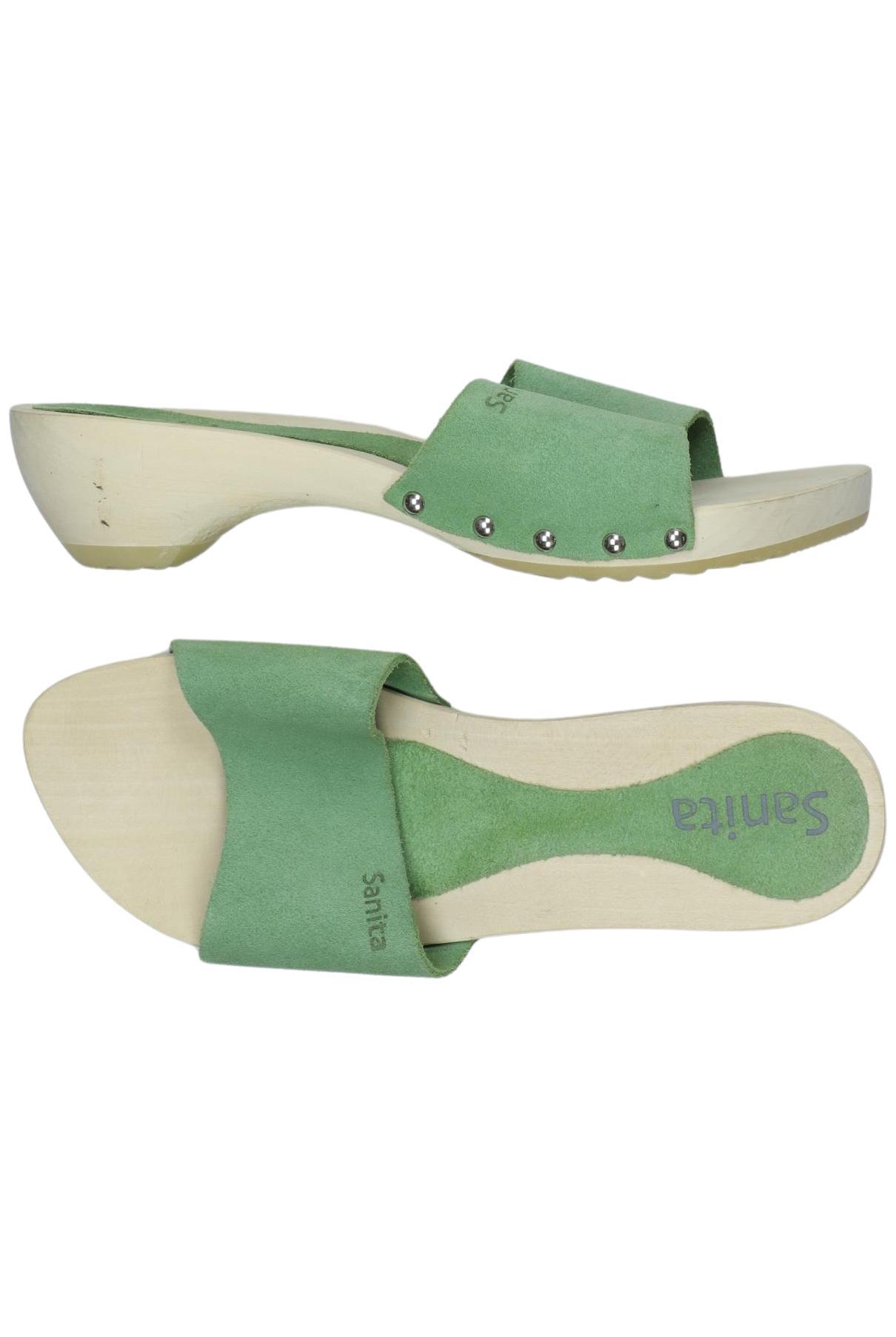 

Sanita Damen Sandale, grün, Gr. 39
