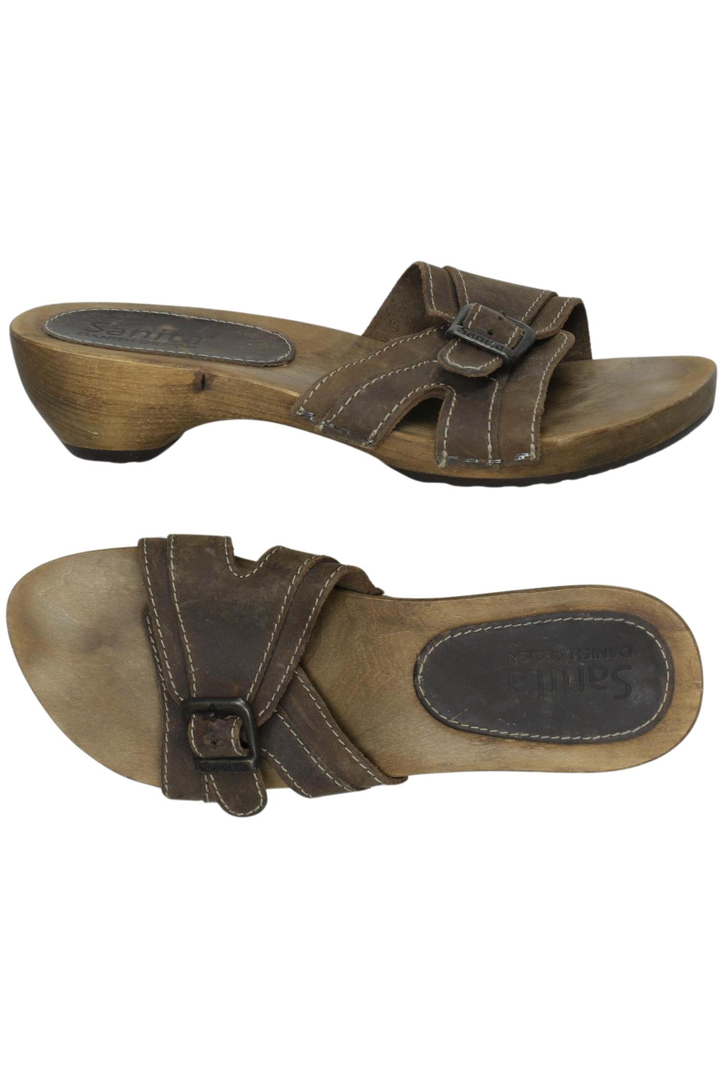 

Sanita Damen Sandale, braun, Gr. 38