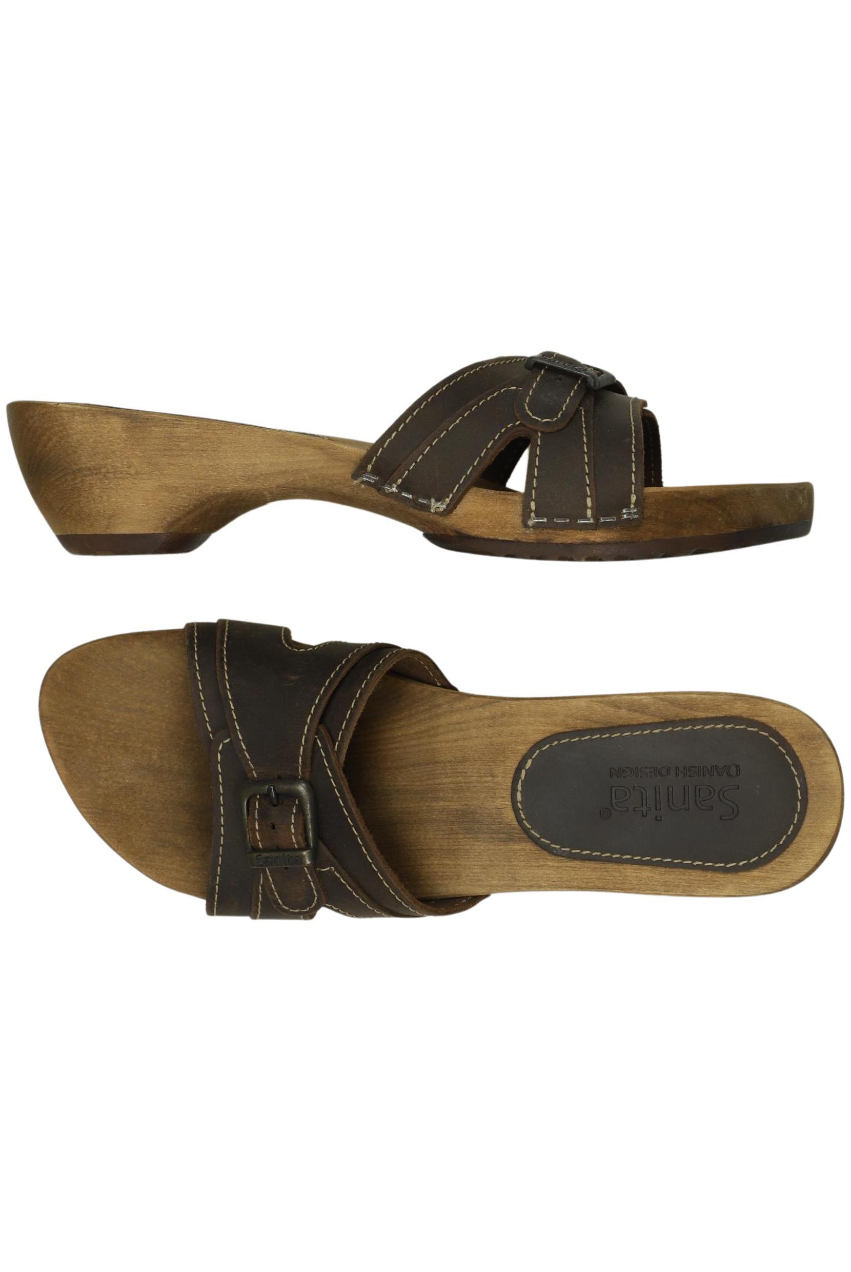 

Sanita Damen Sandale, braun, Gr. 42