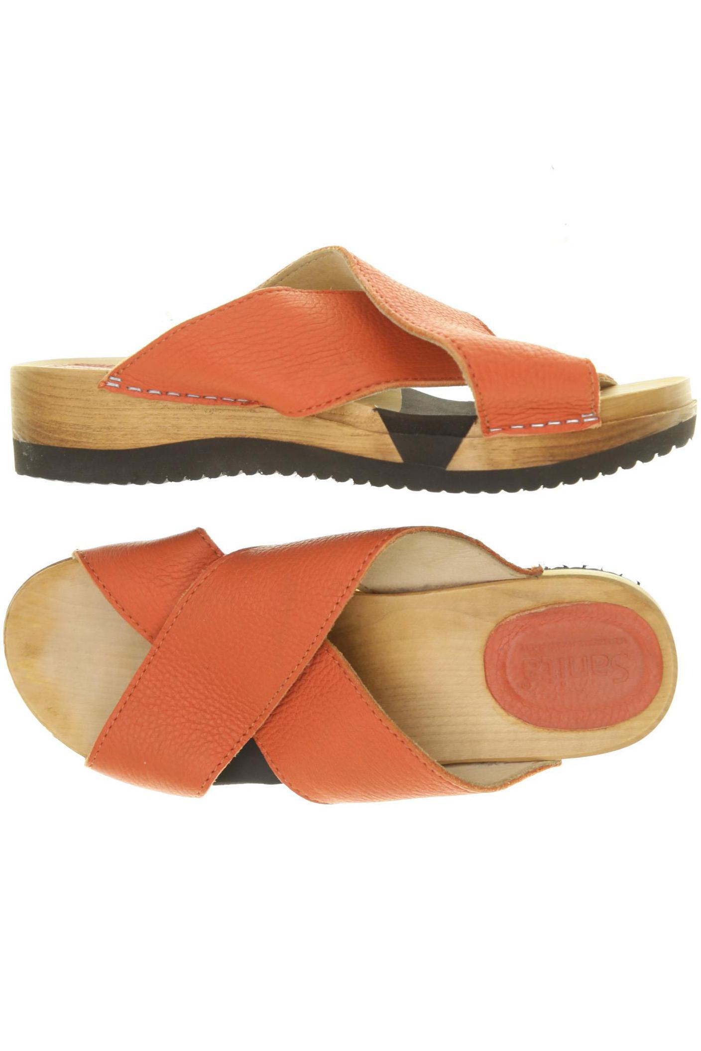 

Sanita Damen Sandale, orange, Gr. 39