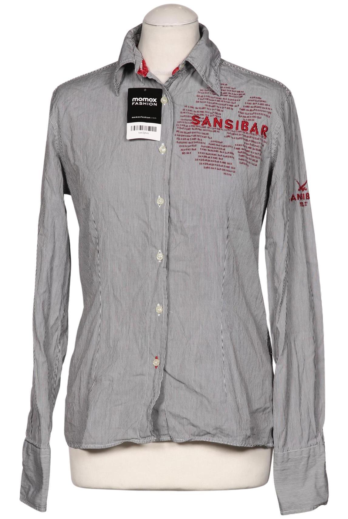 

Sansibar Damen Bluse, grau, Gr. 38