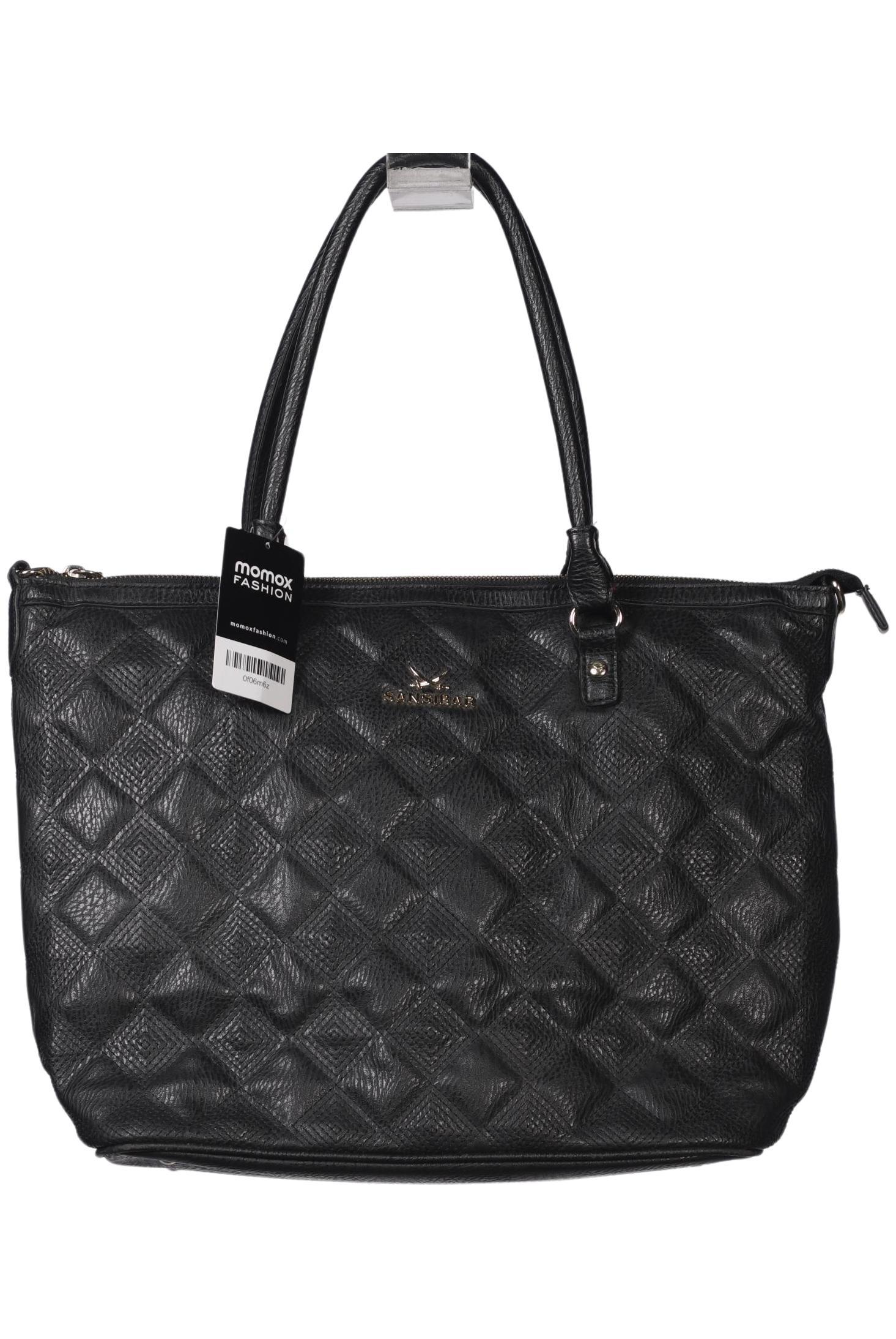 

Sansibar Damen Handtasche, schwarz, Gr.