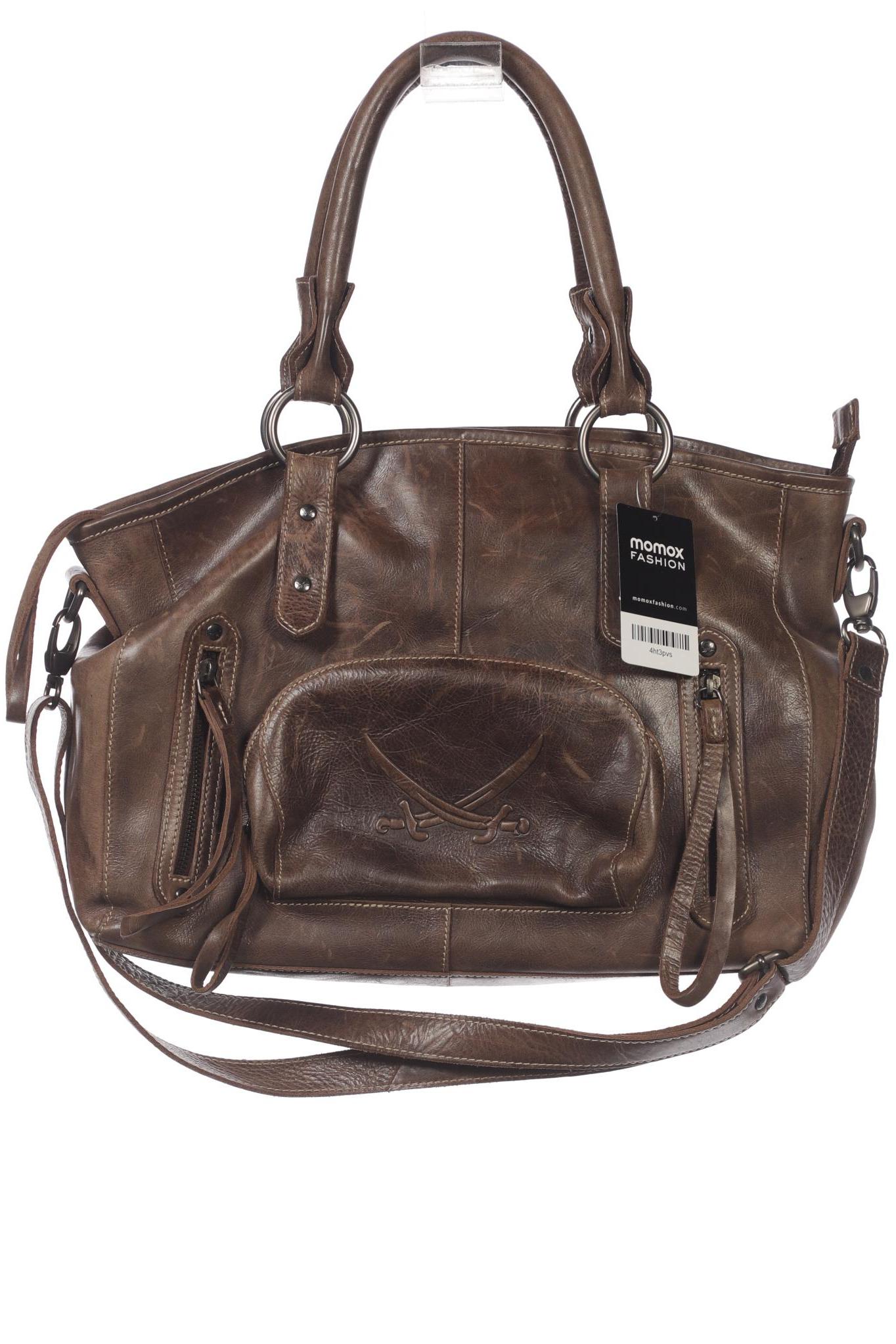 

SANSIBAR Damen Handtasche, braun