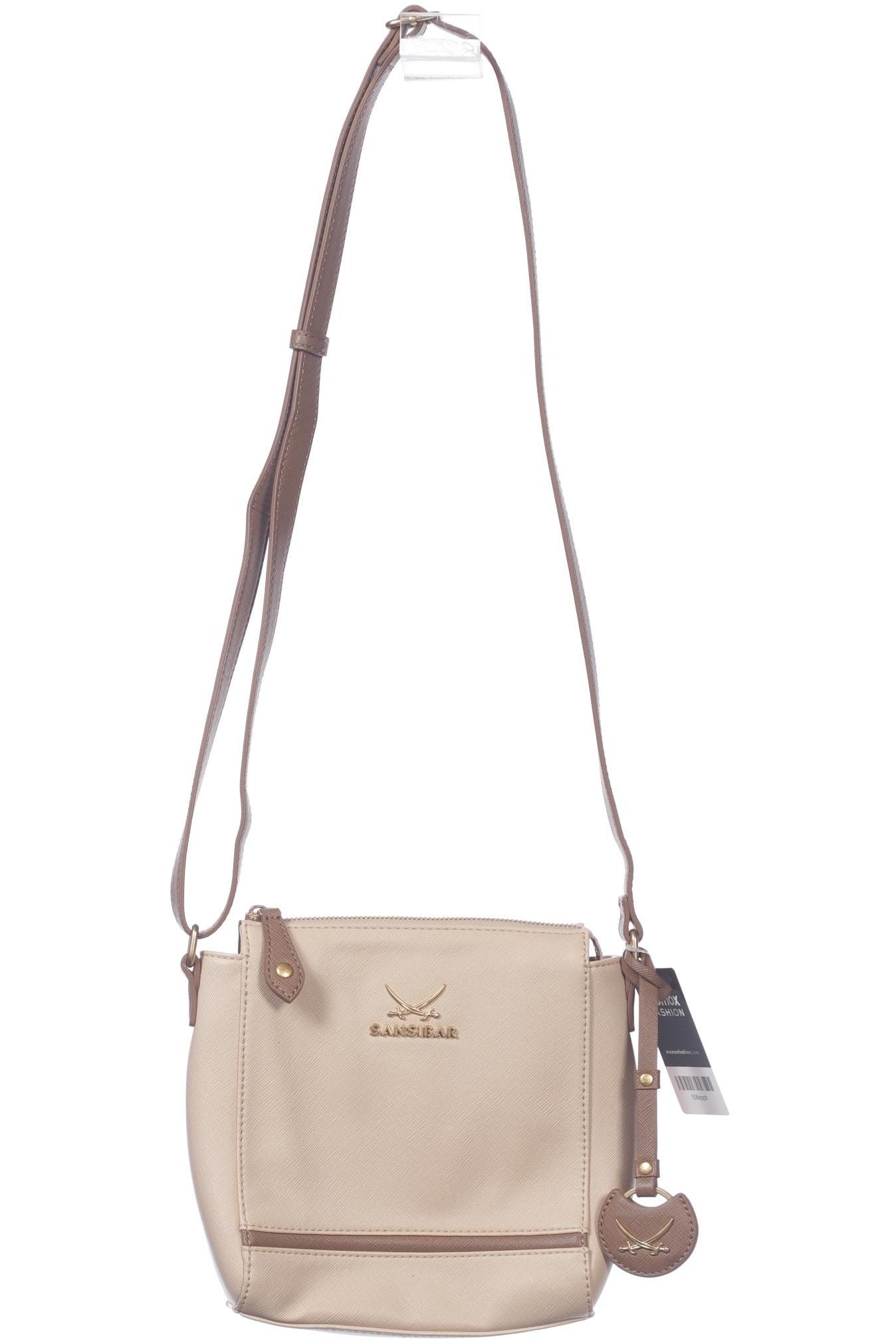 

Sansibar Damen Handtasche, beige, Gr.