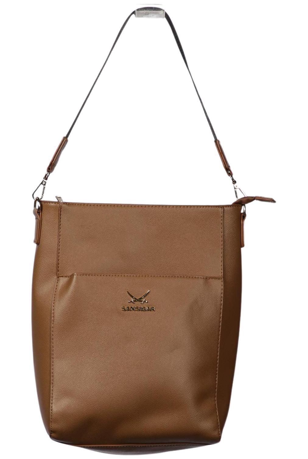 

Sansibar Damen Handtasche, braun, Gr.