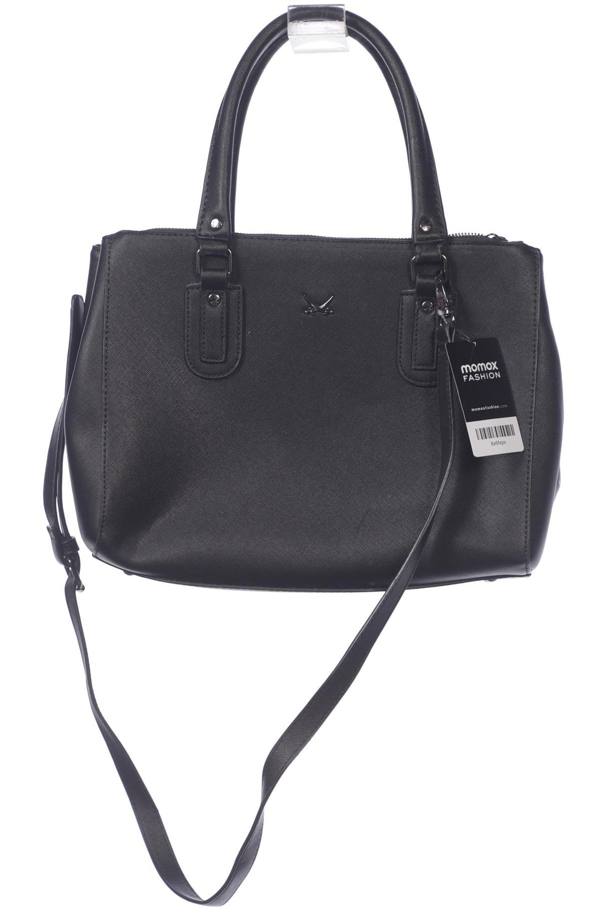 

Sansibar Damen Handtasche, schwarz, Gr.