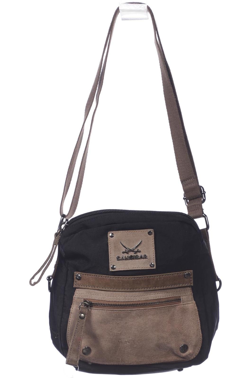 

Sansibar Damen Handtasche, schwarz, Gr.