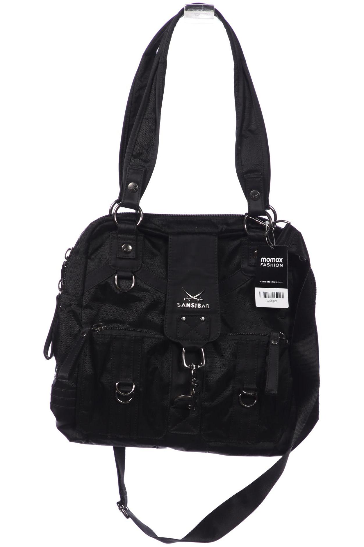 

Sansibar Damen Handtasche, schwarz, Gr.