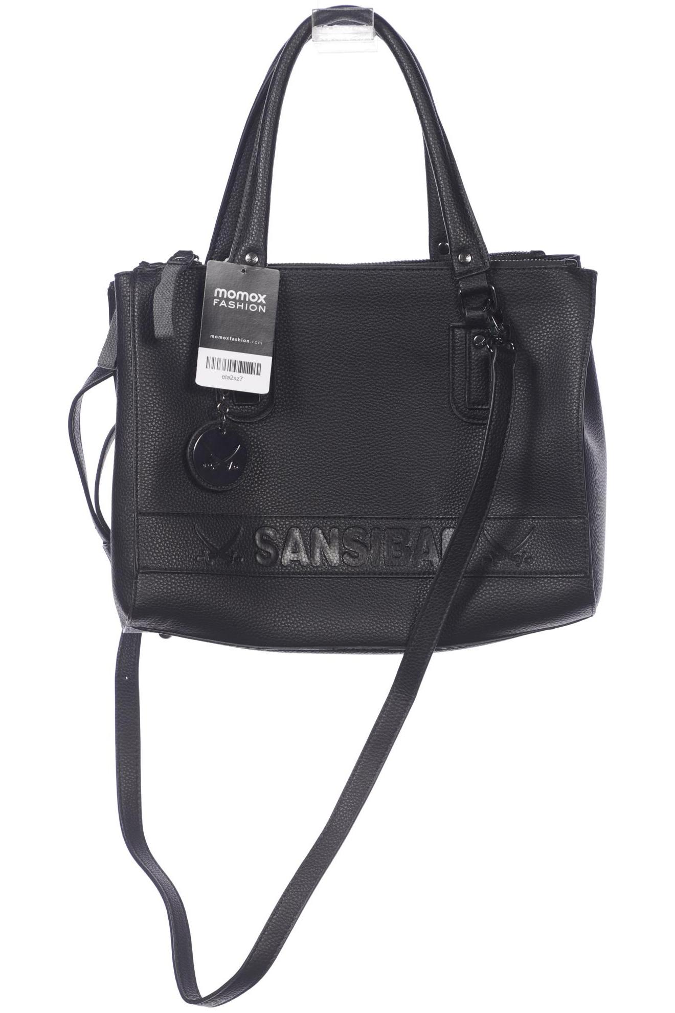 

SANSIBAR Damen Handtasche, schwarz