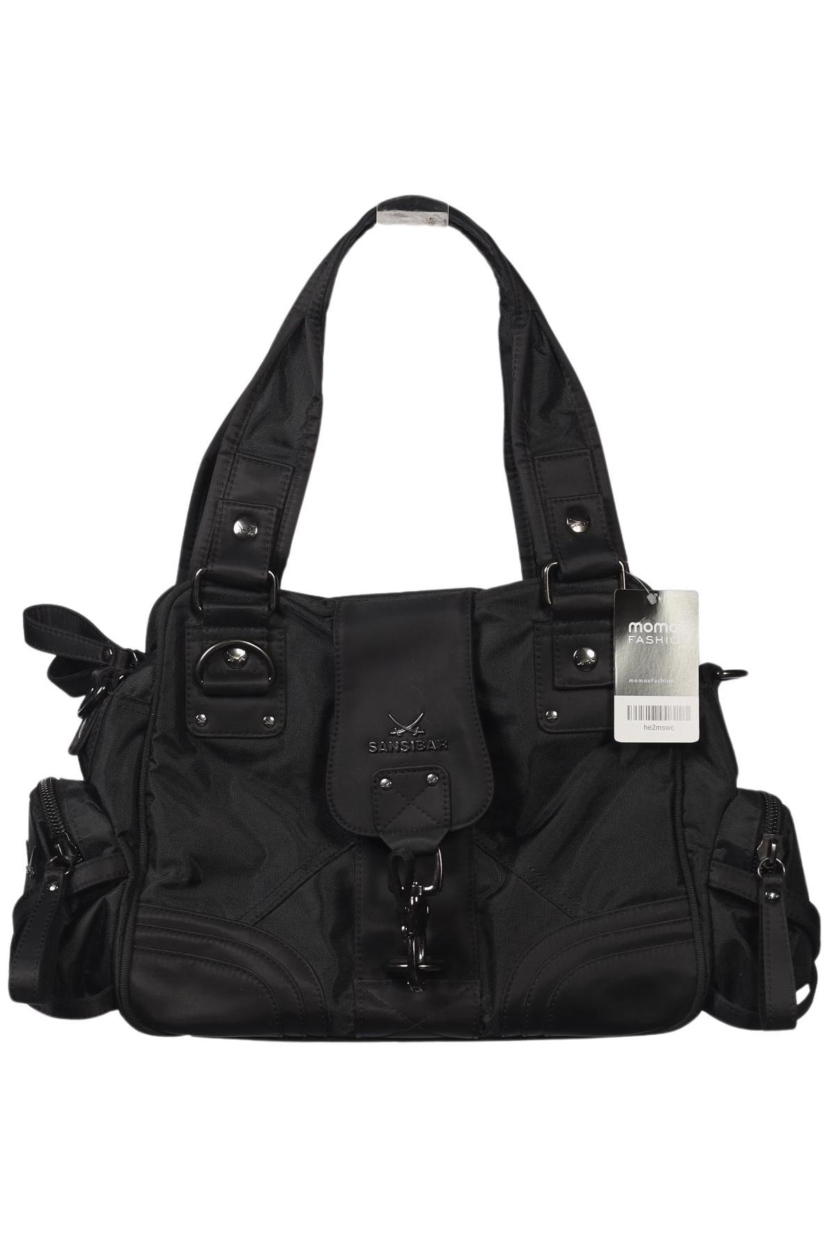 

Sansibar Damen Handtasche, schwarz, Gr.