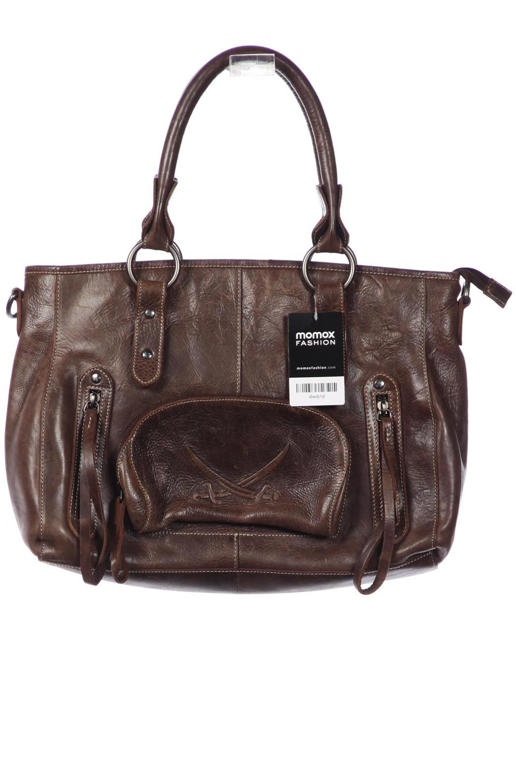 

SANSIBAR Damen Handtasche, braun