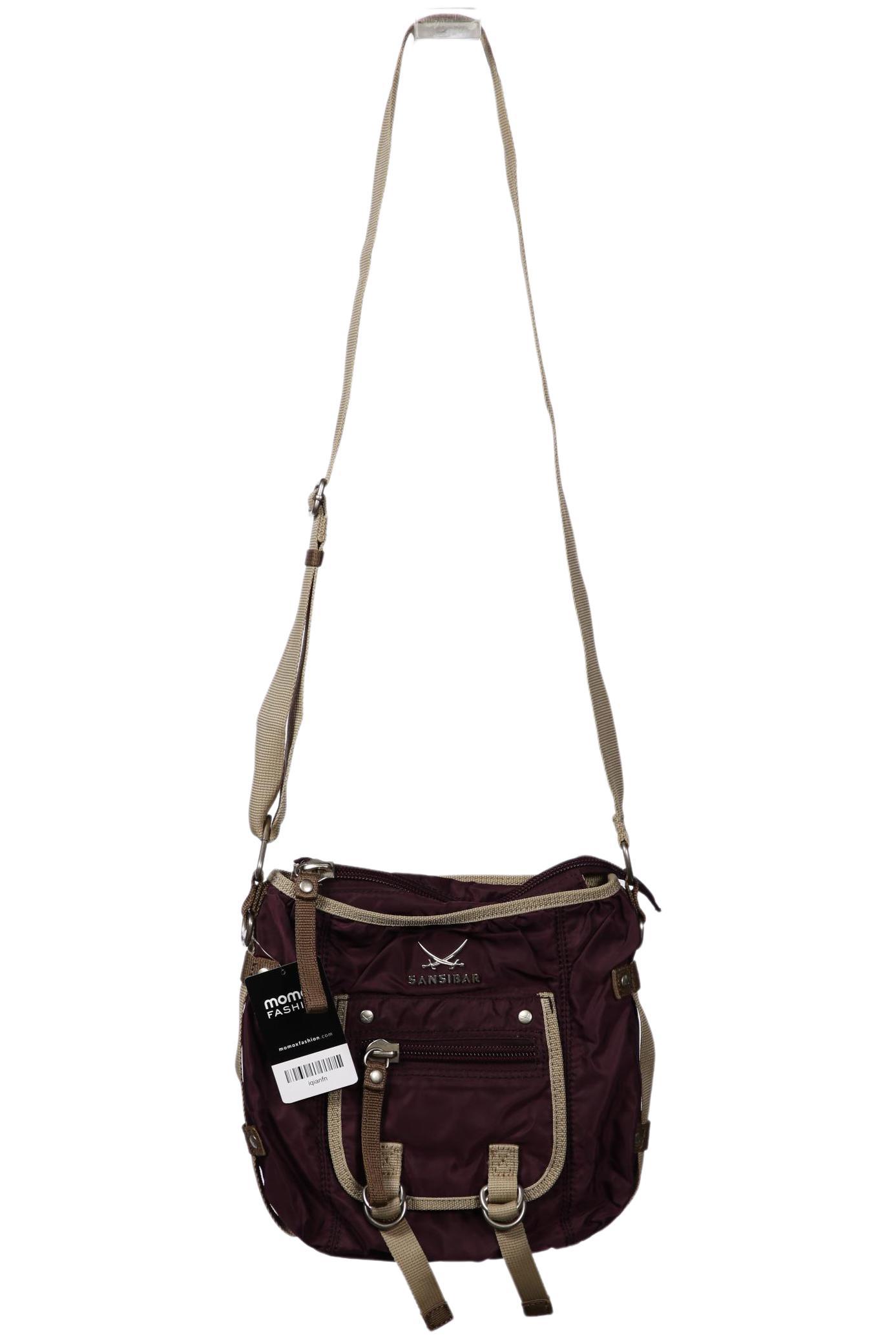 

Sansibar Damen Handtasche, bordeaux, Gr.