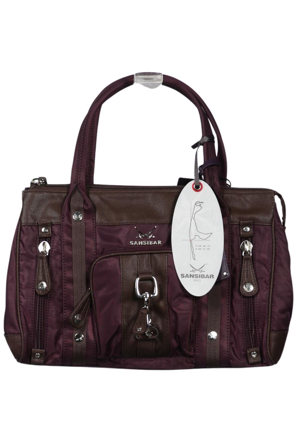 

Sansibar Damen Handtasche, bordeaux, Gr.