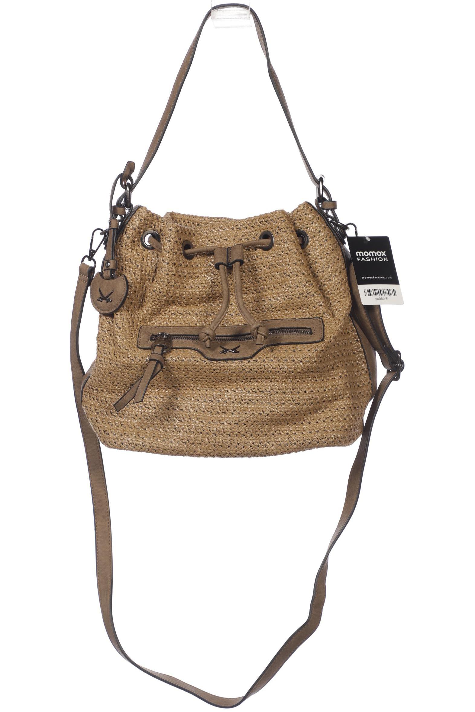 

SANSIBAR Damen Handtasche, braun