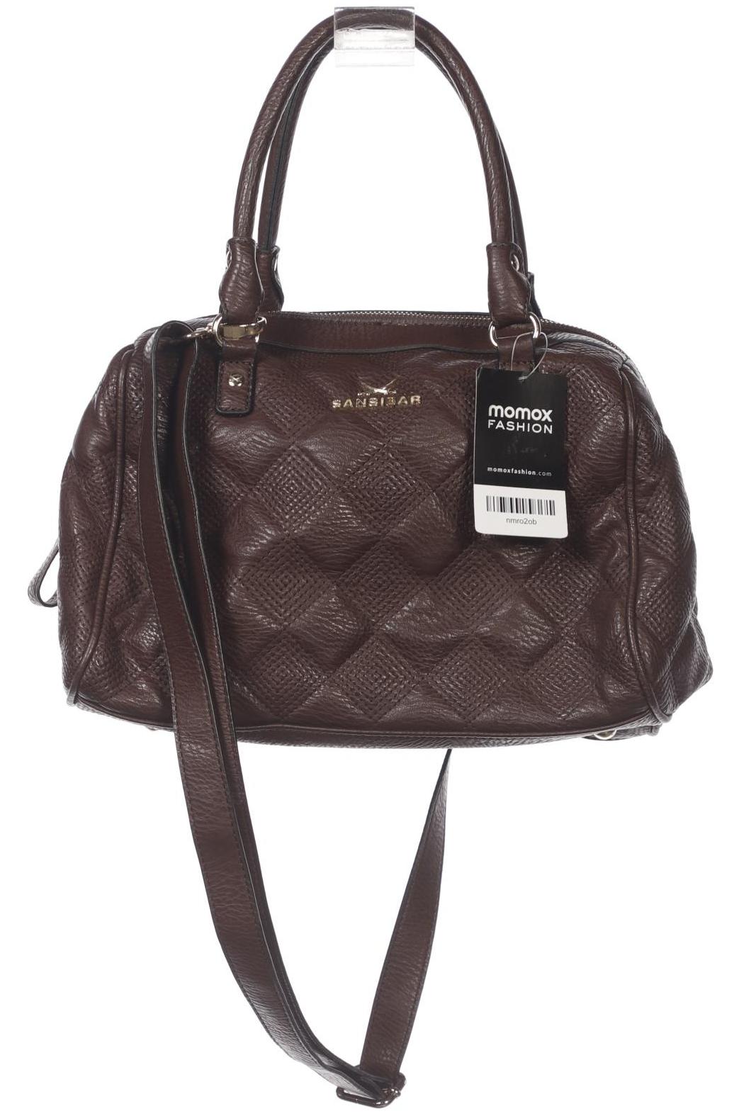 

SANSIBAR Damen Handtasche, braun