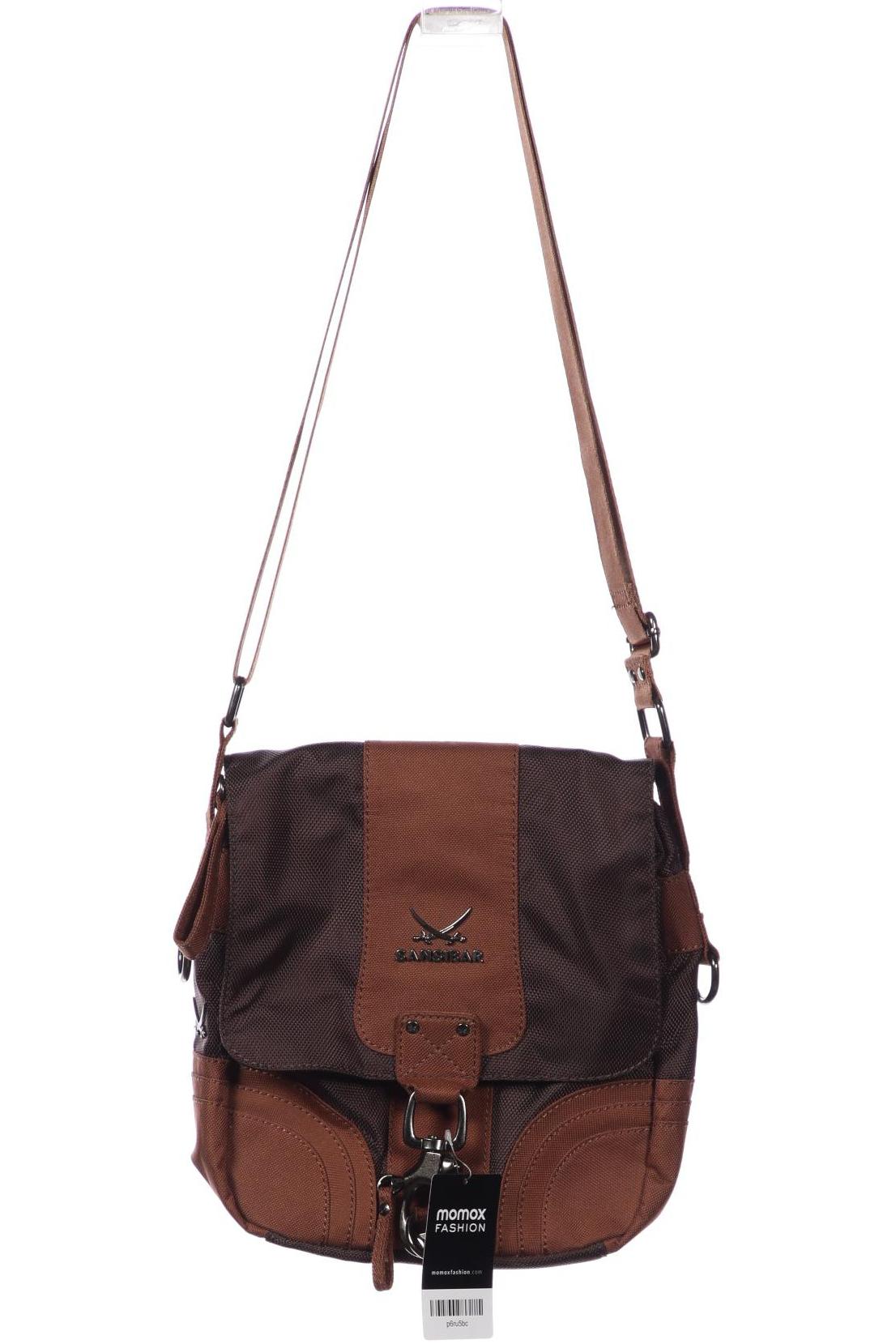 

SANSIBAR Damen Handtasche, braun